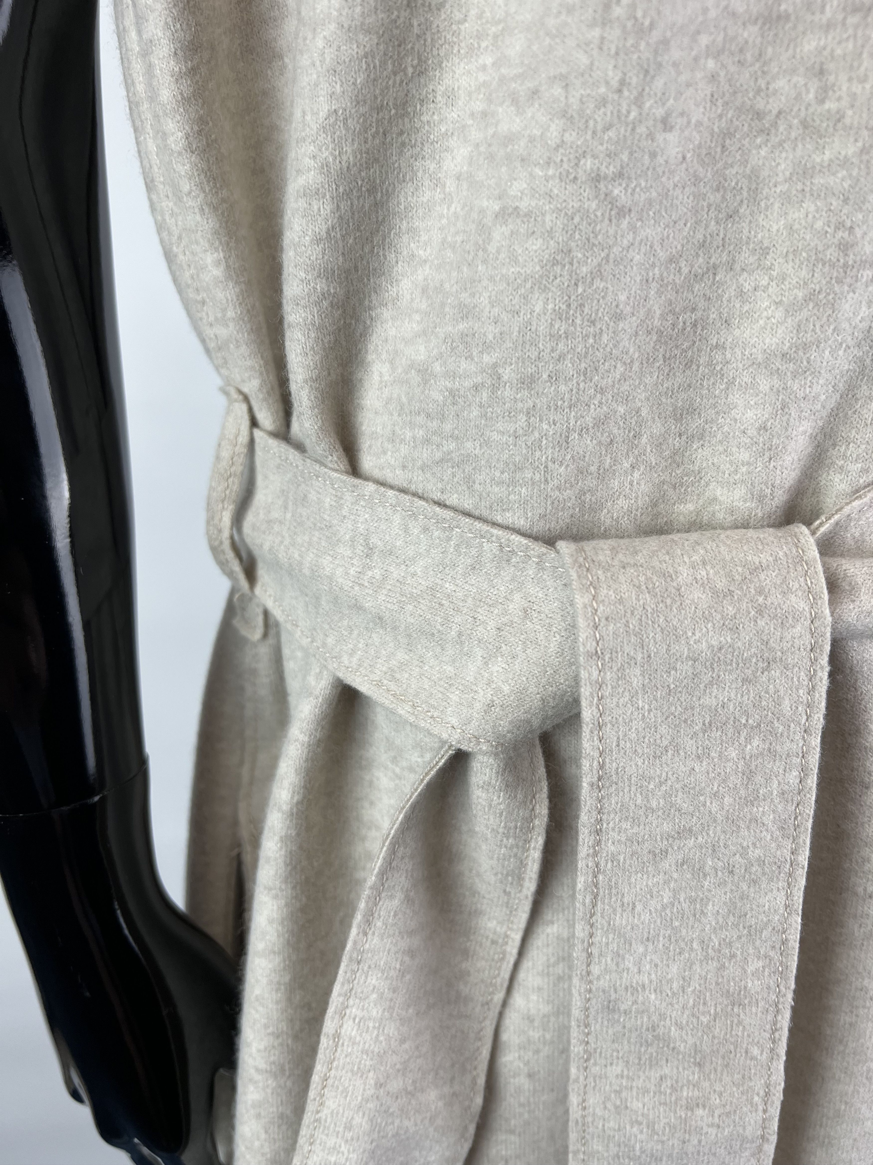 Yves Saint Laurent Yves Saint Laurent Sleeveless Belted Wool Dress Size IT42 Size M / US 6-8 / IT 42-44 - 3 Thumbnail