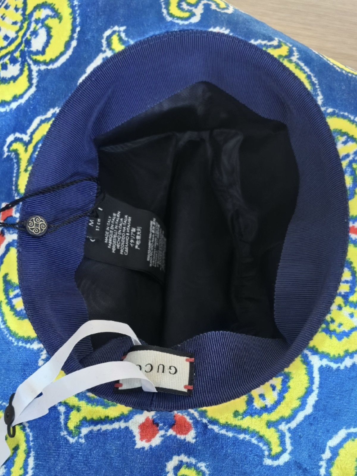 Gucci Gucci runway rare printed hat Size ONE SIZE - 7 Thumbnail