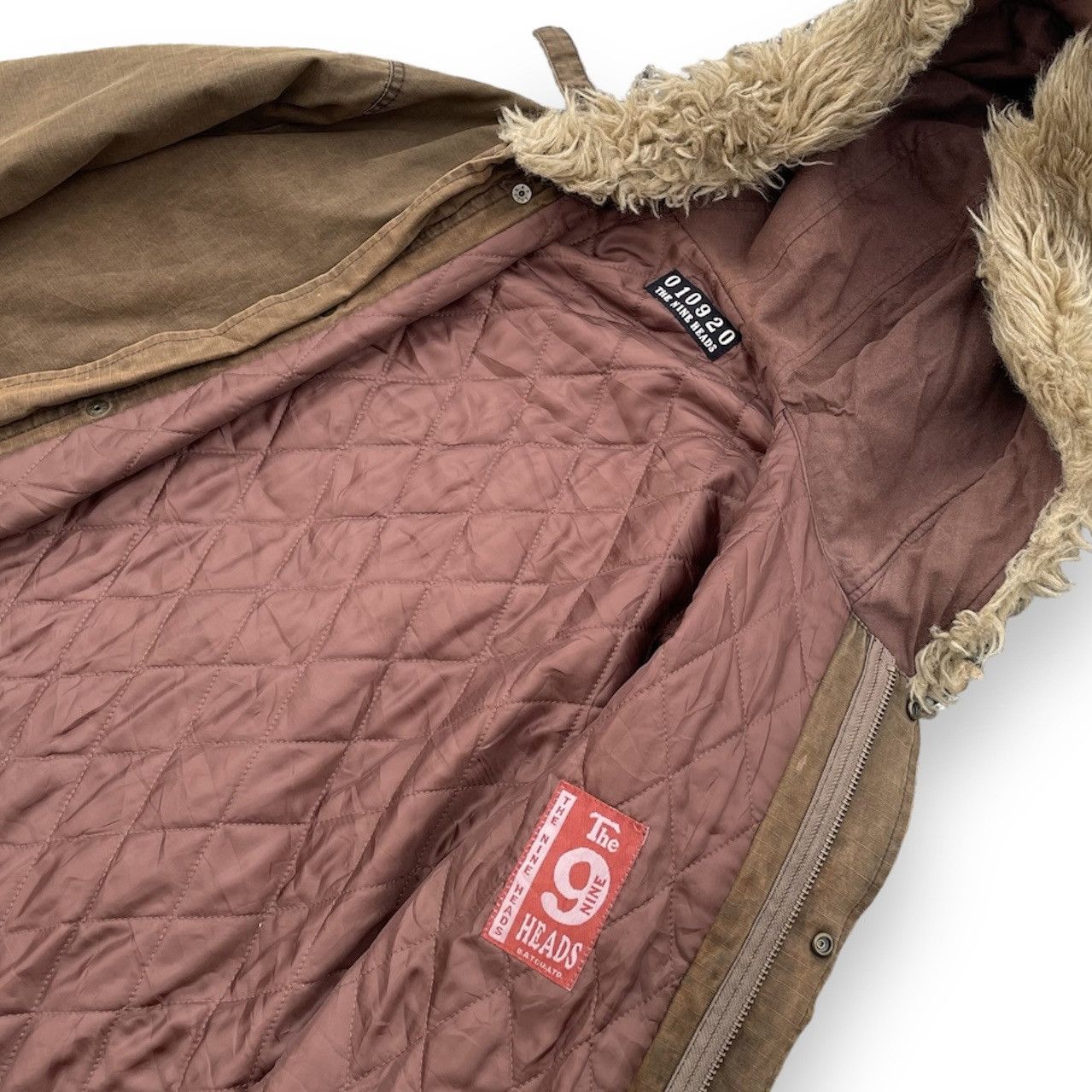 14th Addiction 🇯🇵 010920 THE NINE HEADS FUR PARKA JACKET Size US L / EU 52-54 / 3 - 11 Thumbnail