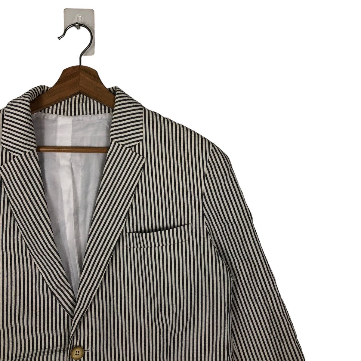 A.P.C. 🔥Hikory Chore Work Jacket A.P.C Issey Miyake Japan Size US S / EU 44-46 / 1 - 6 Thumbnail