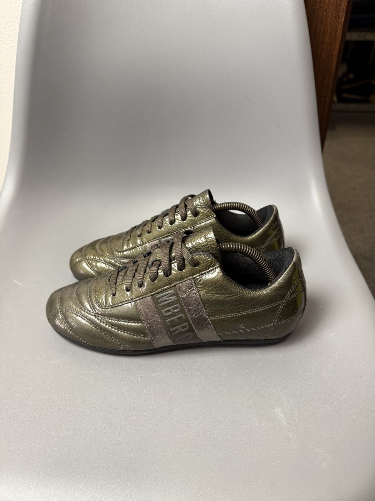Dirk Bikkembergs Vintage Dirk Bikkembergs Trainer Soccer Shoes Y2k Size US 5 / EU 37 - 6 Thumbnail