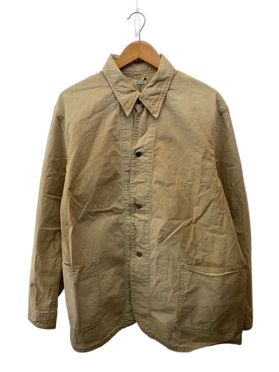 A.PRESSE Beige Cotton Jacket Size US L / EU 52-54 / 3 - 2 Thumbnail