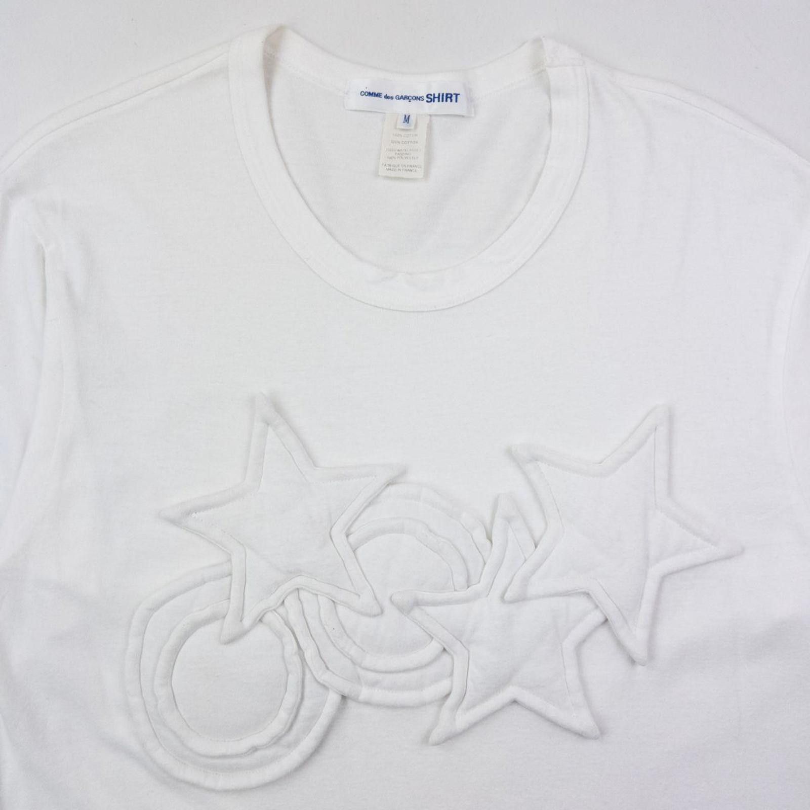 Comme des Garcons Vintage Comme Des Garçons SHIRT Applique T Shirt Size M Size US M / EU 48-50 / 2 - 3 Thumbnail