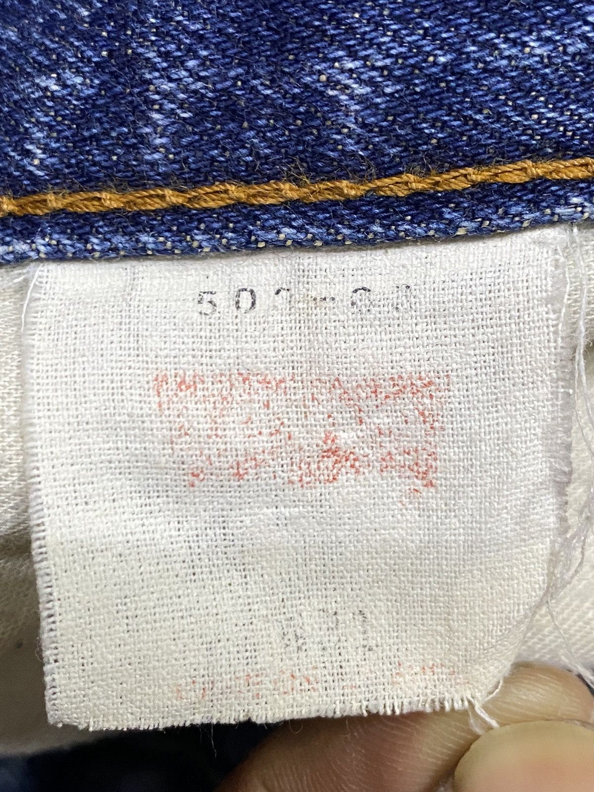 Levi's Vintage Clothing Vintage Levis 503 80’s Faded Wash Distressed Loose Jeans Size US 32 / EU 48 - 19 Thumbnail