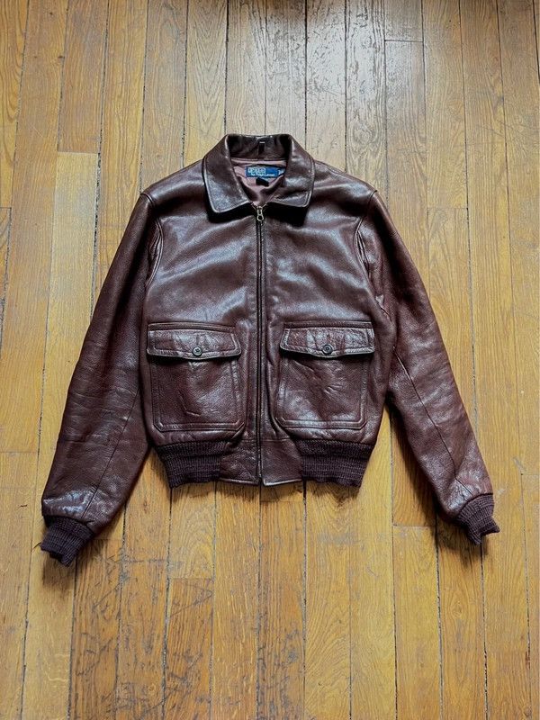 Polo Ralph Lauren bomber jacket military 00’s ralph lauren vintage S Size US S / EU 44-46 / 1 - 1 Thumbnail