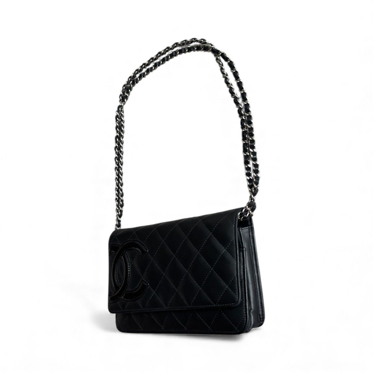 Chanel Chanel Cambon Ligne Wallet On Chain leather bag Size ONE SIZE - 4 Thumbnail