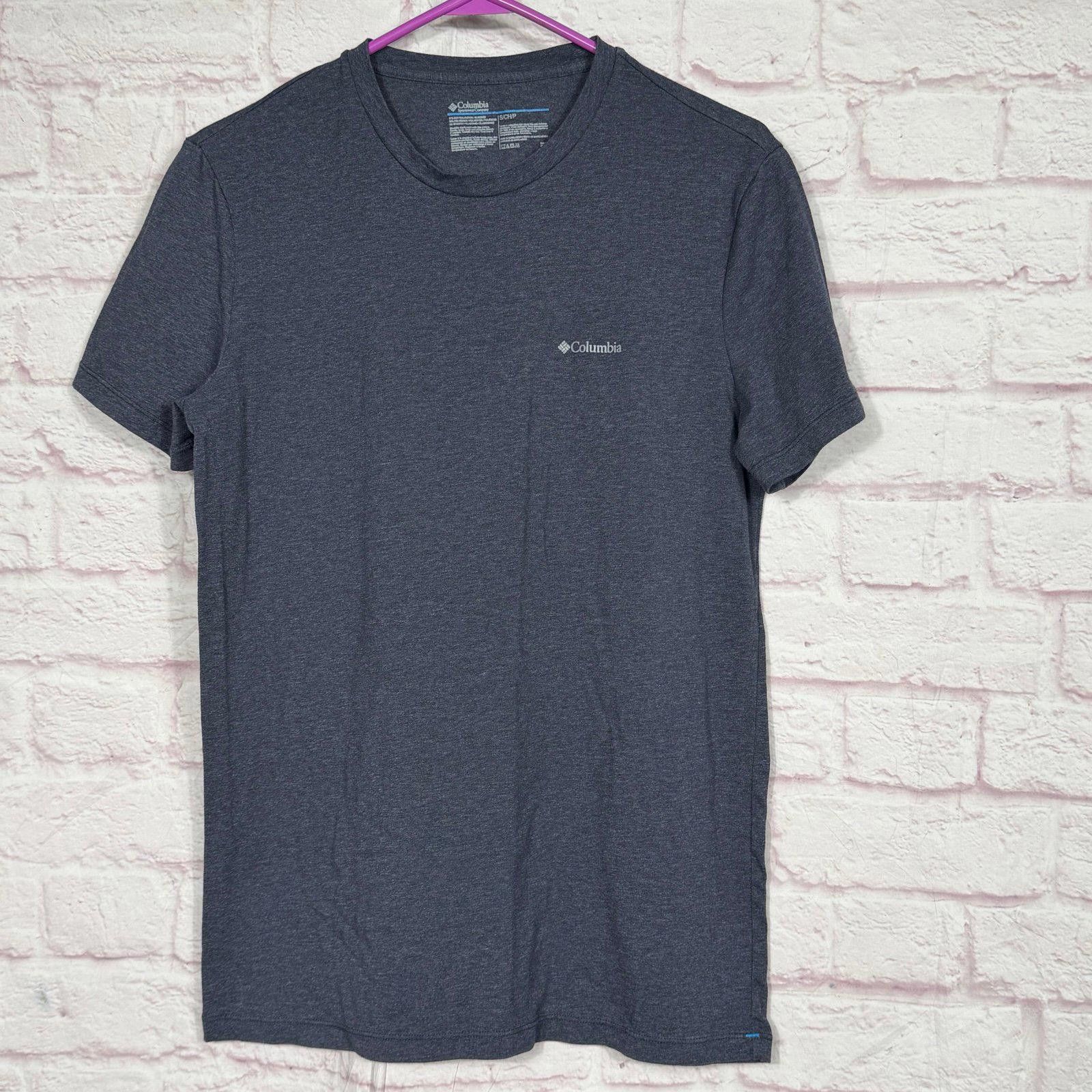 Columbia Columbia Men's Small Grey Short Sleeve T-Shirt Size US S / EU 44-46 / 1 - 1 Thumbnail