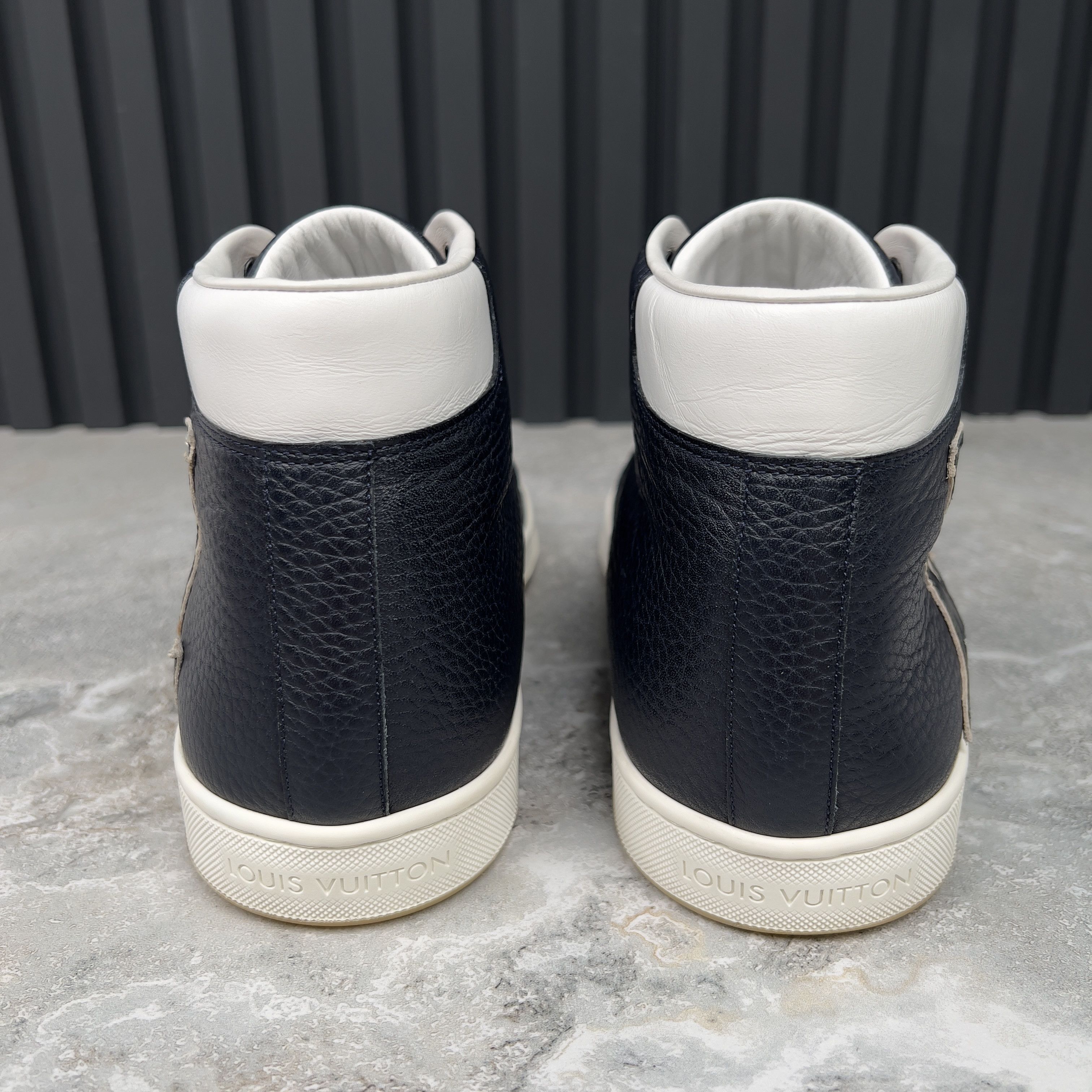 Louis Vuitton Louis Vuitton Surfside High Sneakers Graine Leather Size US 8.5 / EU 41-42 - 9 Thumbnail