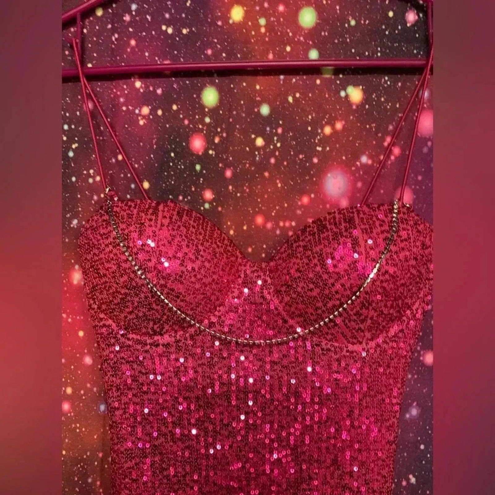 Windsor Smith Hot pink sequin dress Size XS / US 0-2 / IT 36-38 - 4 Thumbnail