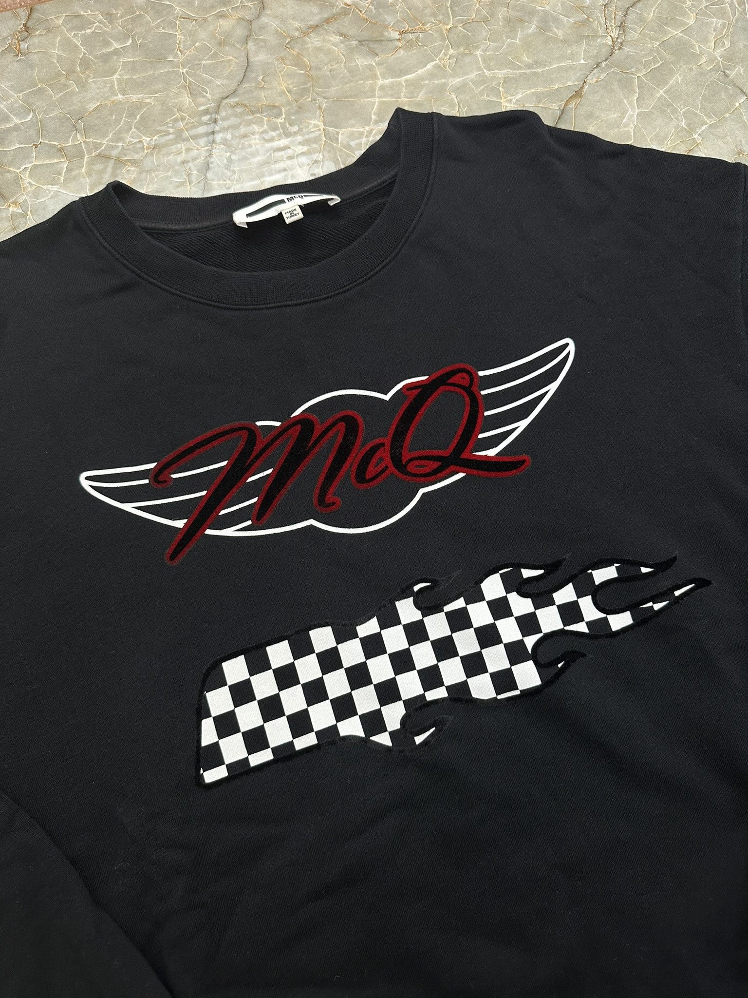 Alexander McQueen Racing Logo Sweatshirt Size US XL / EU 56 / 4 - 1 Thumbnail