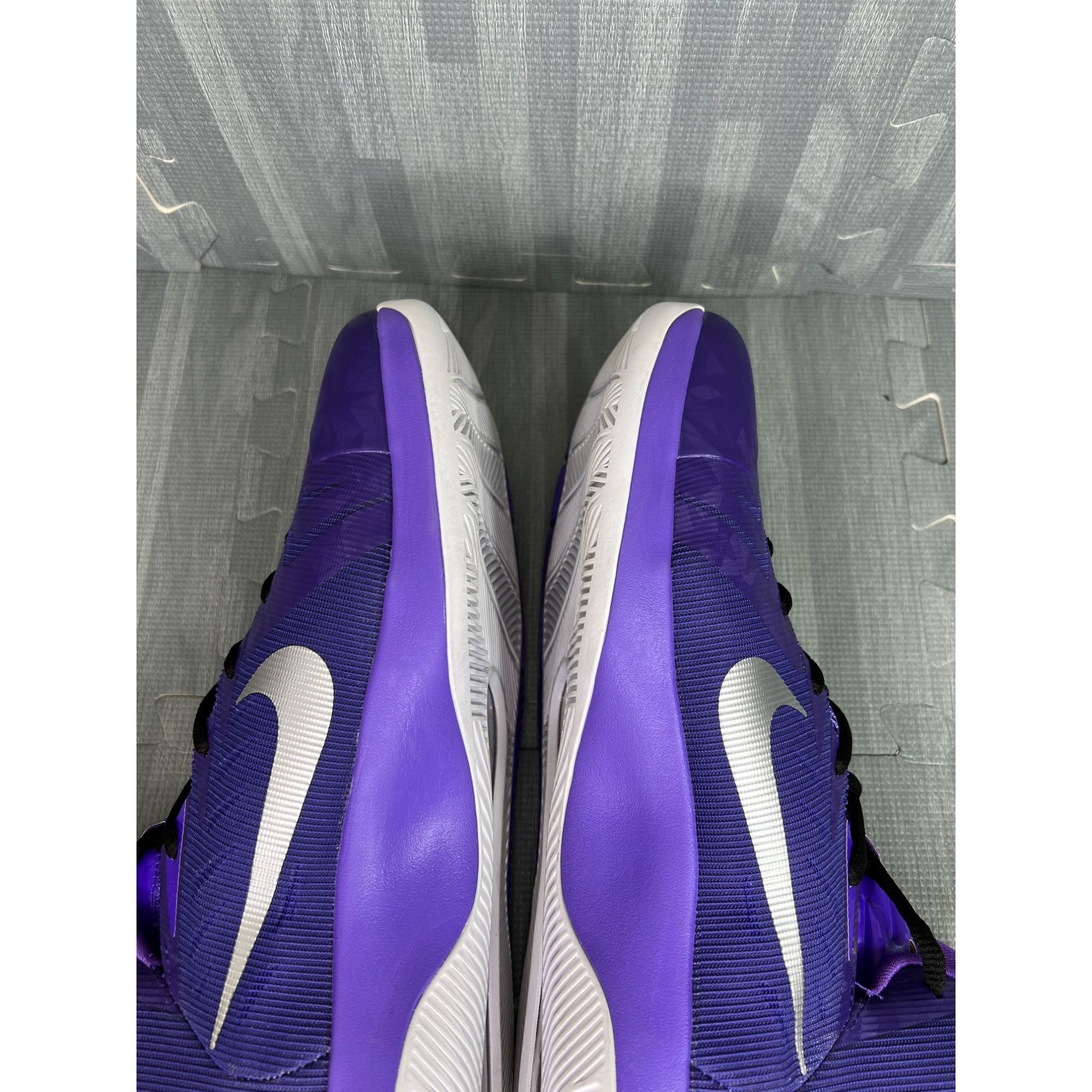 Nike Nike Lunar Hyperquickness Mens 12.5 Purple Basketball Shoes Size US 12.5 / EU 45-46 - 7 Thumbnail