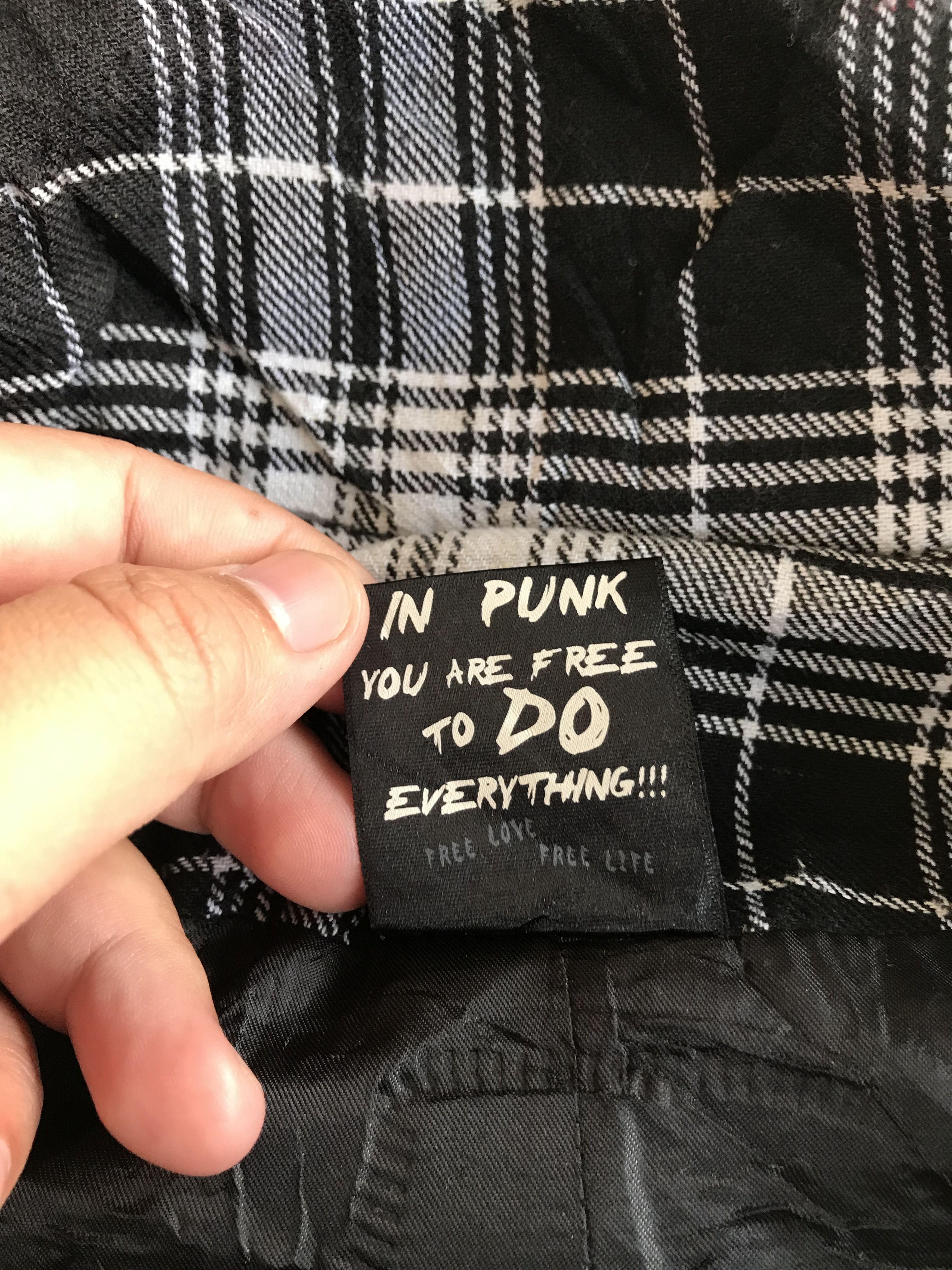 If Six Was Nine Y2K Punk Rave Gothic Fur Zip Hoodie Size US S / EU 44-46 / 1 - 12 Thumbnail