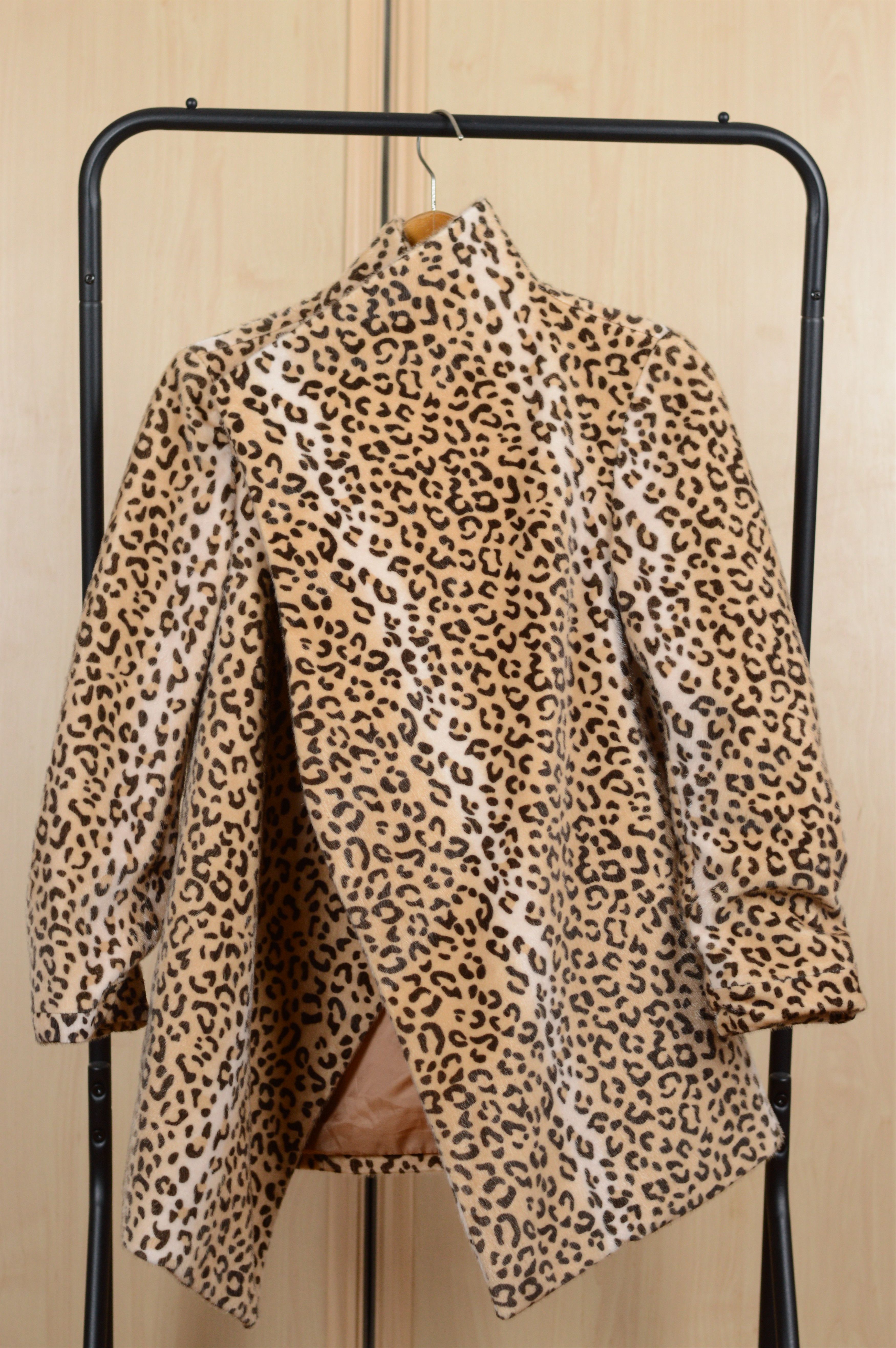 Max Mara Max Mara Leopard Wool Pea Coat Size XXL / US 16-18 / IT 52-54 - 5 Thumbnail