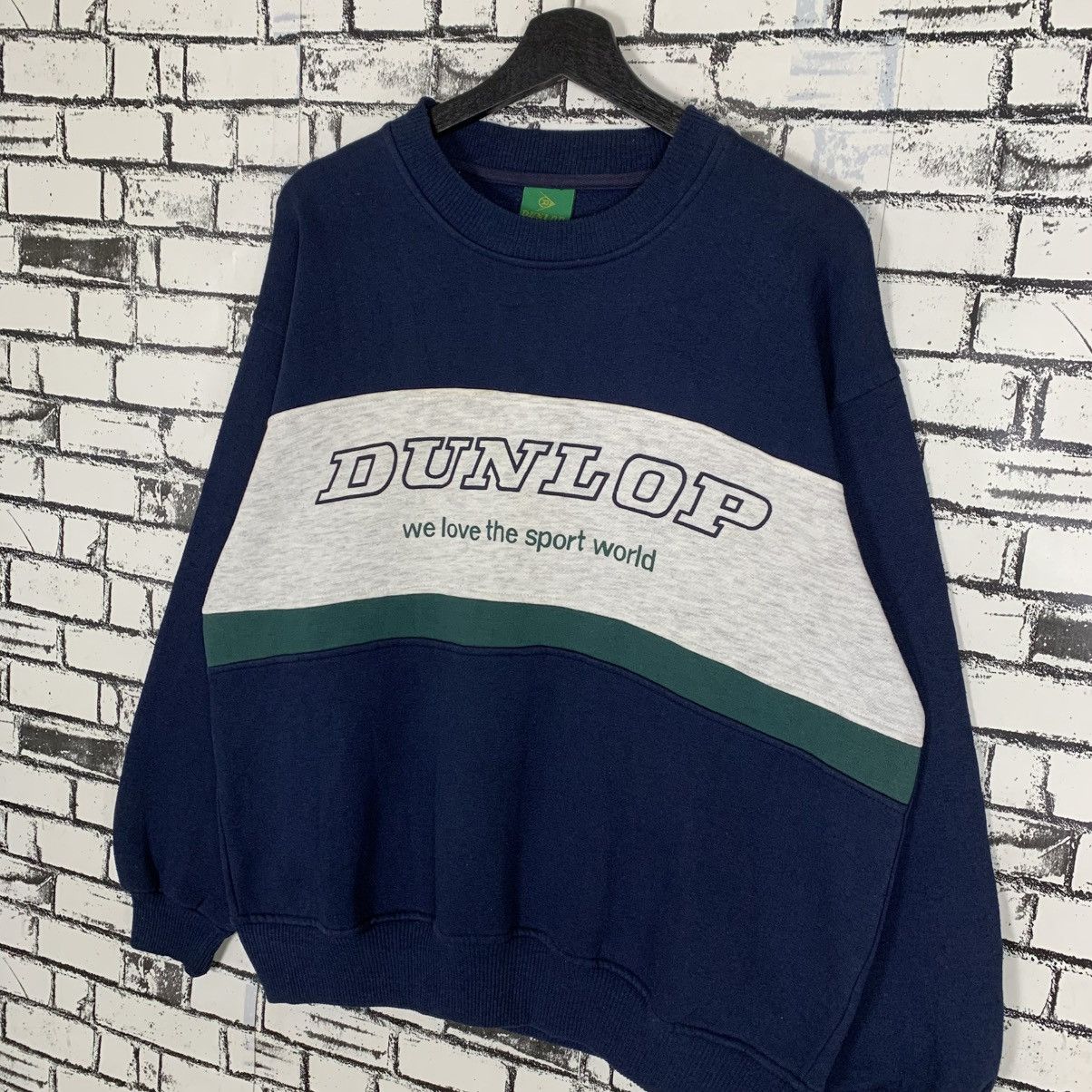 Dunlop × Vintage Vintage Dunlop Motorsports Sweatshirt Size US M / EU 48-50 / 2 - 2 Thumbnail