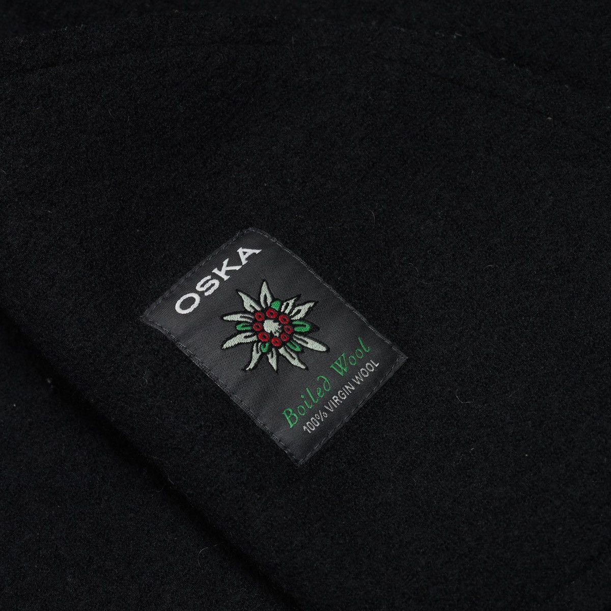 OSKA Oska Oversized Boiled Wool Coat Cape Black Size XL / US 12-14 / IT 48-50 - 12 Thumbnail