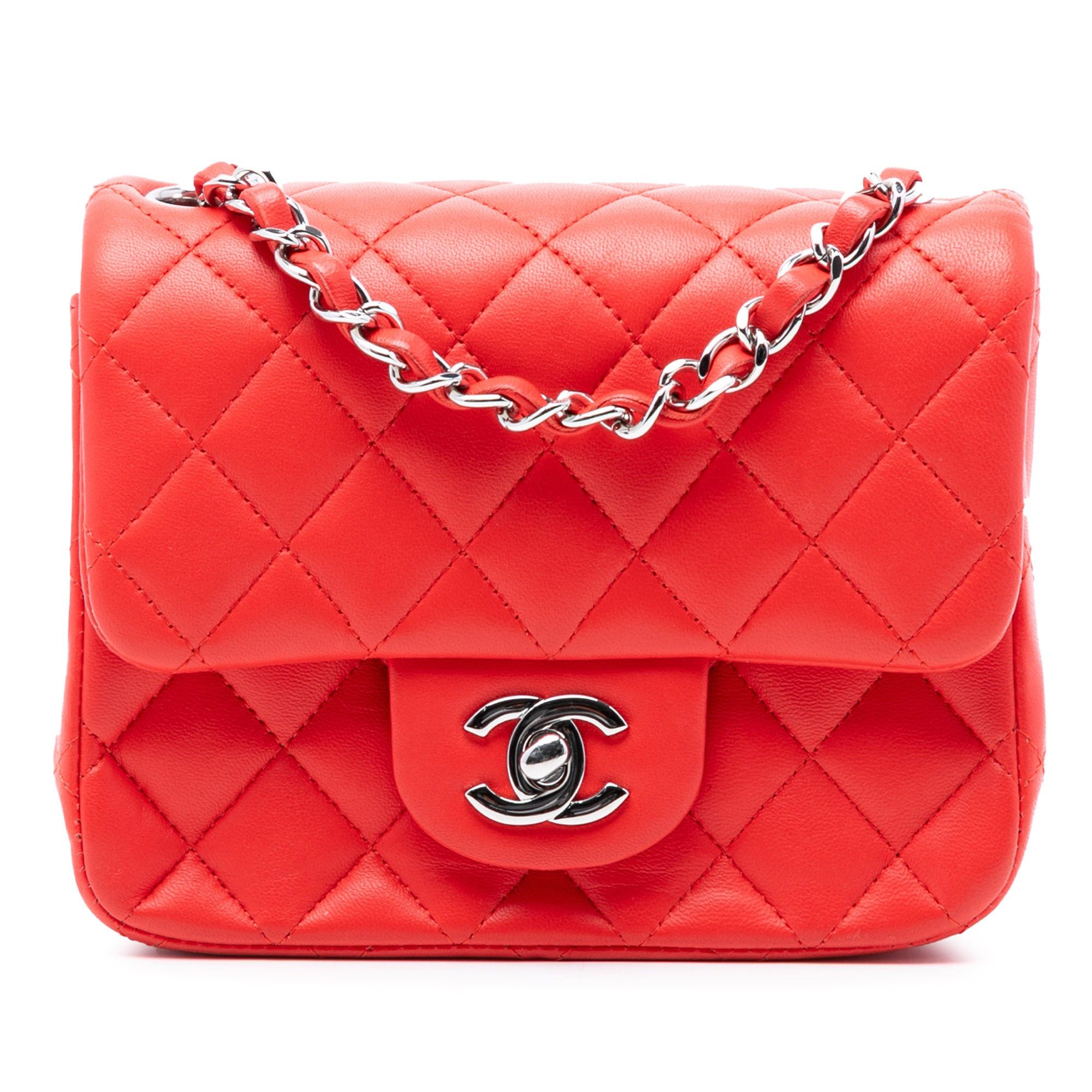 Chanel Mini Square Classic Lambskin Single Flap Size ONE SIZE - 1 Thumbnail