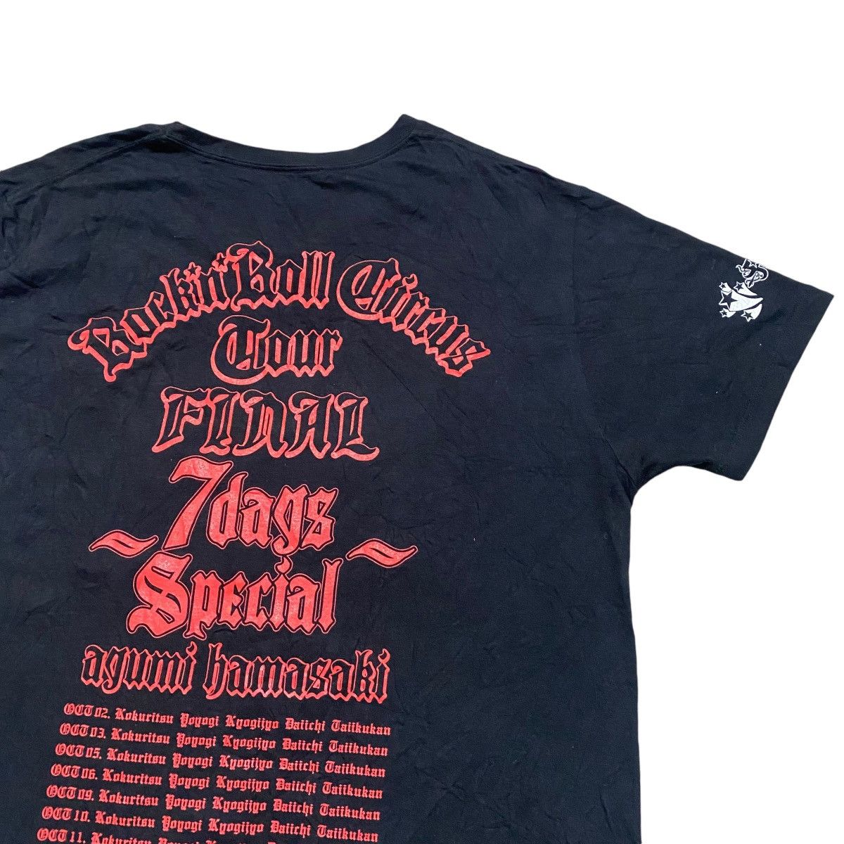 Japanese Brand Ayumi Hamasaki Rock n roll Circus Tour Merch Size US M / EU 48-50 / 2 - 9 Thumbnail