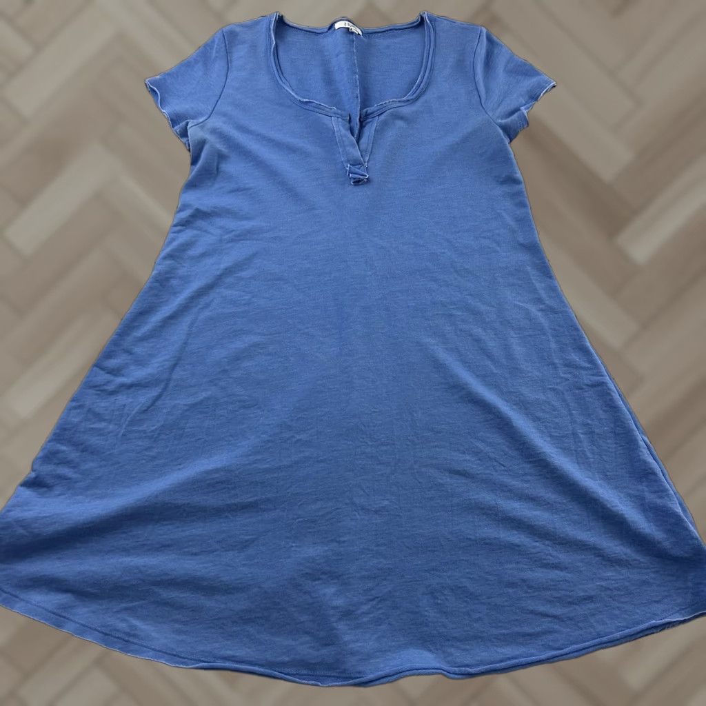 Z Supply Z Supply Casual Knee Length T-Shirt Dress Women's S Blue Shirt Dress Women Knee Length T Shirt Dress Blue Z Supply Women's Small Casual Dress Size S / US 4 / IT 40 - 1 Thumbnail