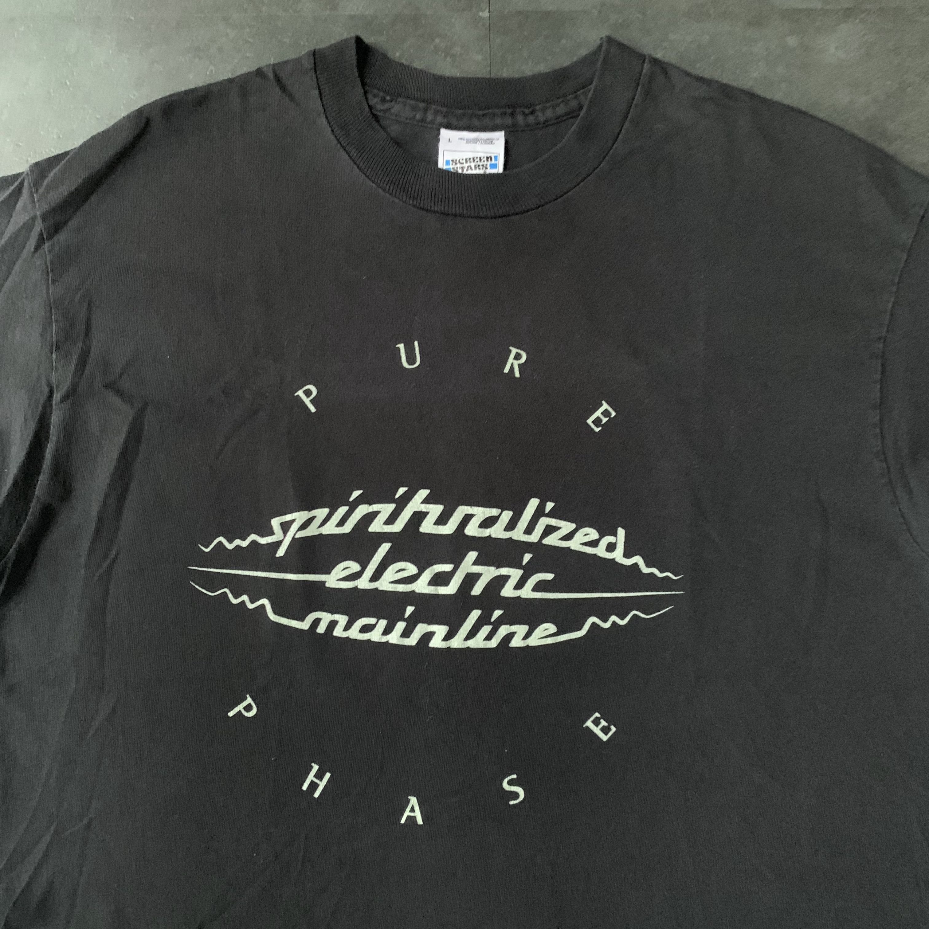 Vintage Vintage 90s Euro Spiritualized Electric Mainline Band Shirt Size US L / EU 52-54 / 3 - 3 Thumbnail