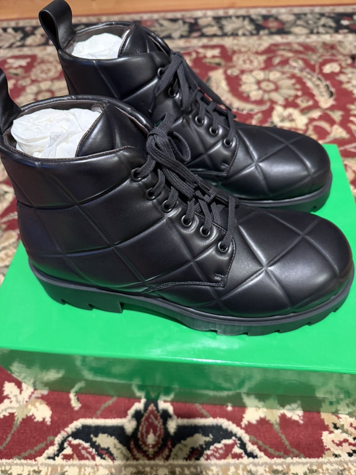 Bottega Veneta Bottega Veneta Strut Padded Quilted Boot Size US 8 / EU 41 - 1 Thumbnail