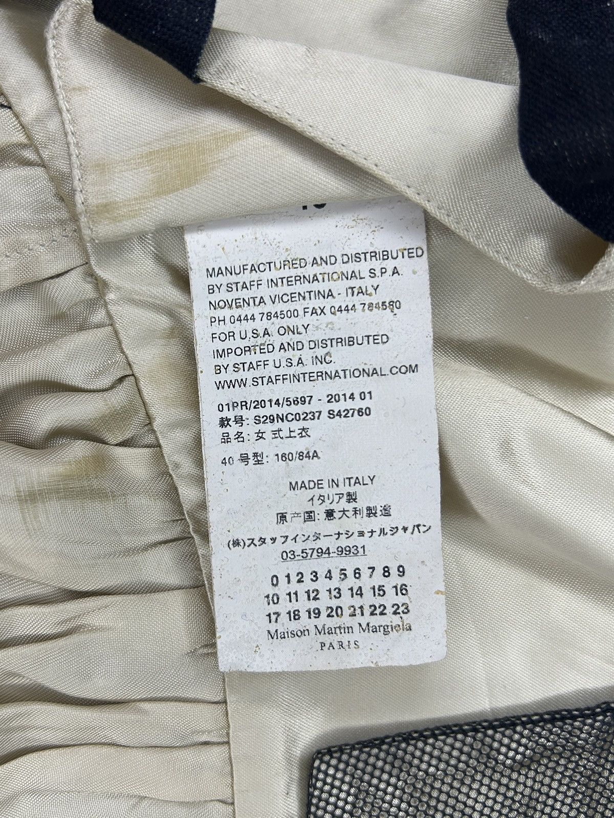 Maison Margiela S/S 14 Blank Tag Layered Top Size M / US 6-8 / IT 42-44 - 18 Thumbnail