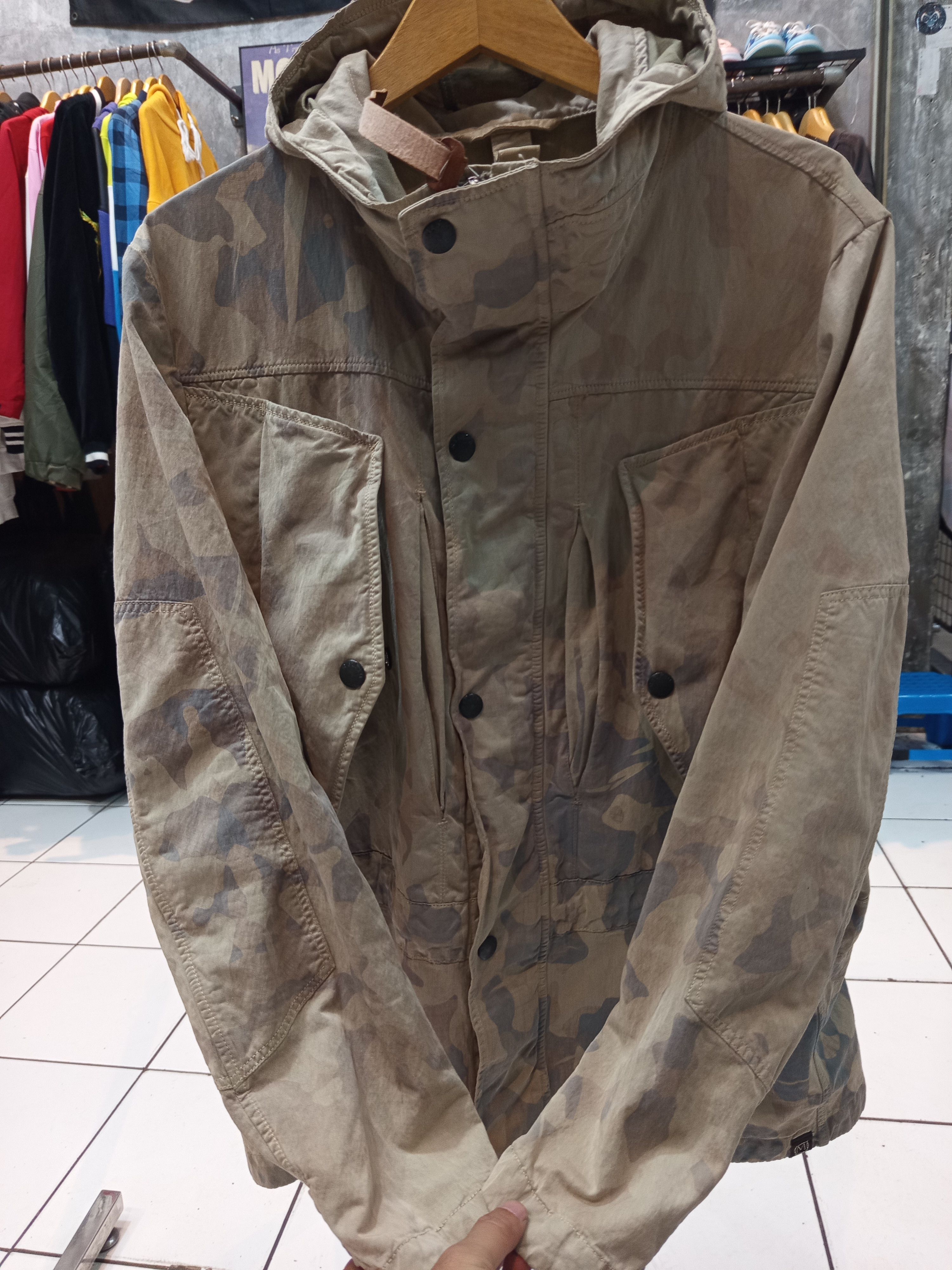 Nemen NEMEN Garment Dyed Camo Technical Field Jacket Size US L / EU 52-54 / 3 - 5 Thumbnail