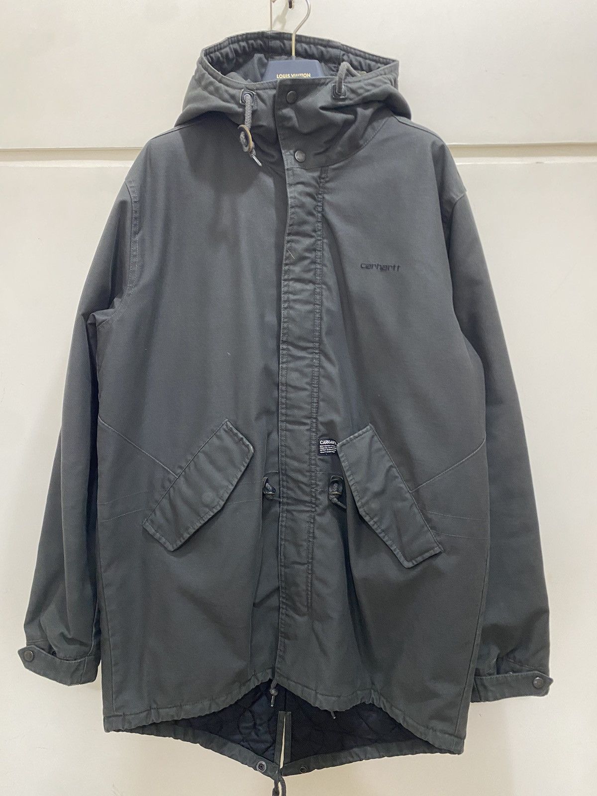 Carhartt Wip Carhartt WIP Clash Parka, size XL, gray/black, used Size US XL / EU 56 / 4 - 2 Thumbnail