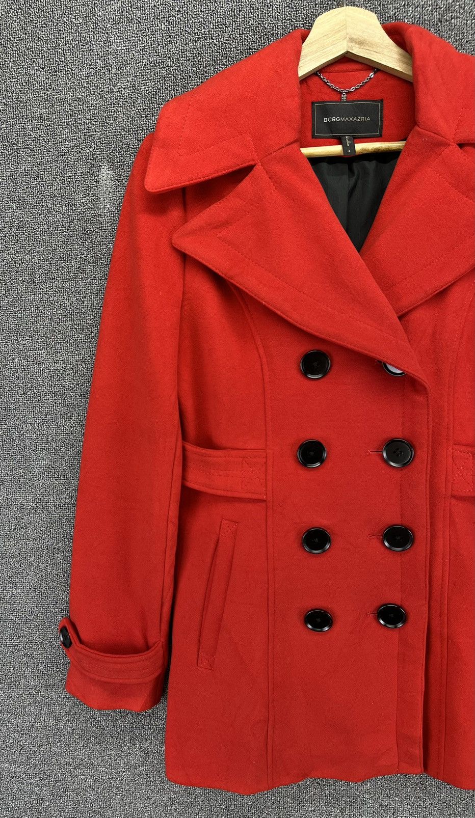 Bcbgmaxazria Bcbg Maxazria Max Mara Trench Coat Long Jacket Size S / US 4 / IT 40 - 3 Thumbnail