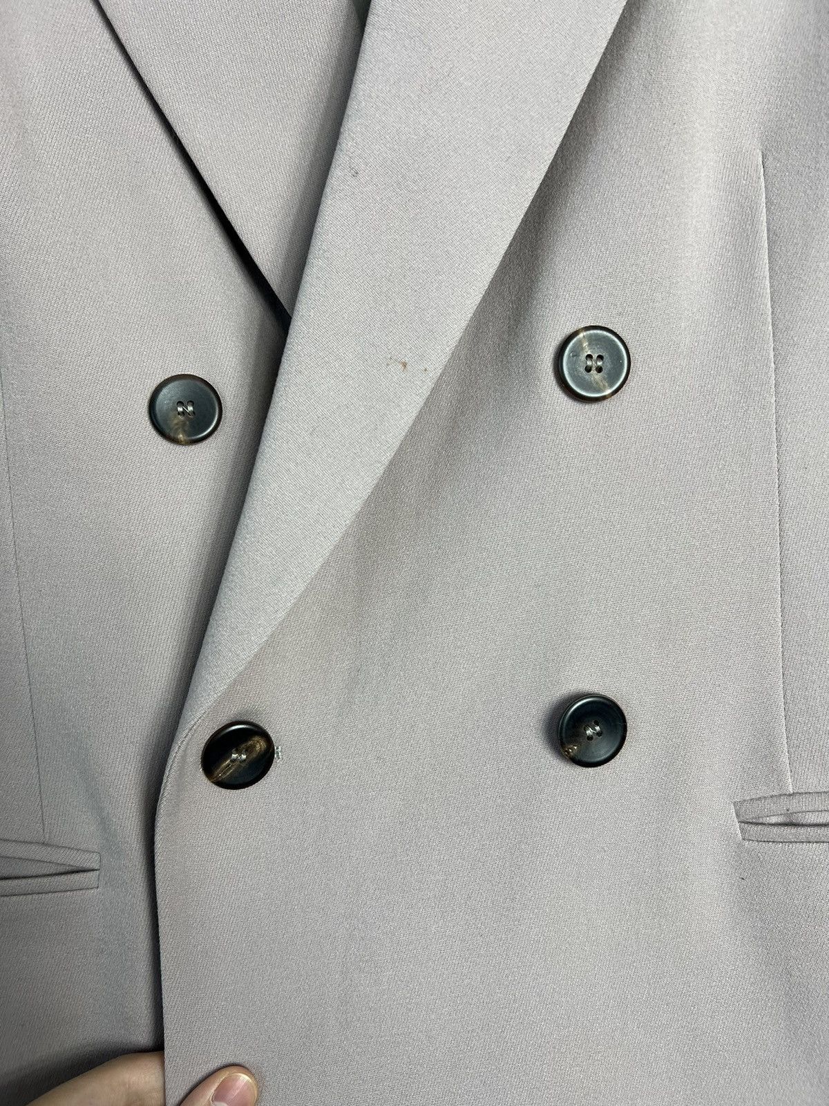 Jil Sander Jil Sander Double-Breasted Blazer pure new wool rare Size L / US 10 / IT 46 - 6 Thumbnail