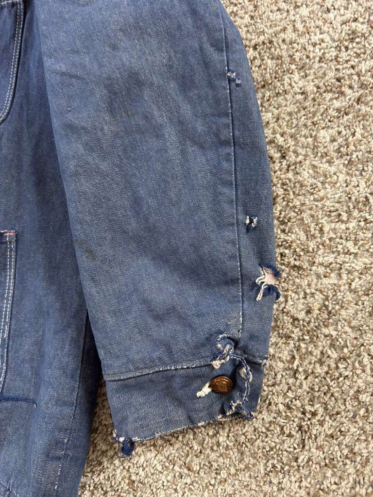 Wrangler 1970's Blue Bell Wrangler Denim Chore Coat - Vintage Size US M / EU 48-50 / 2 - 13 Thumbnail