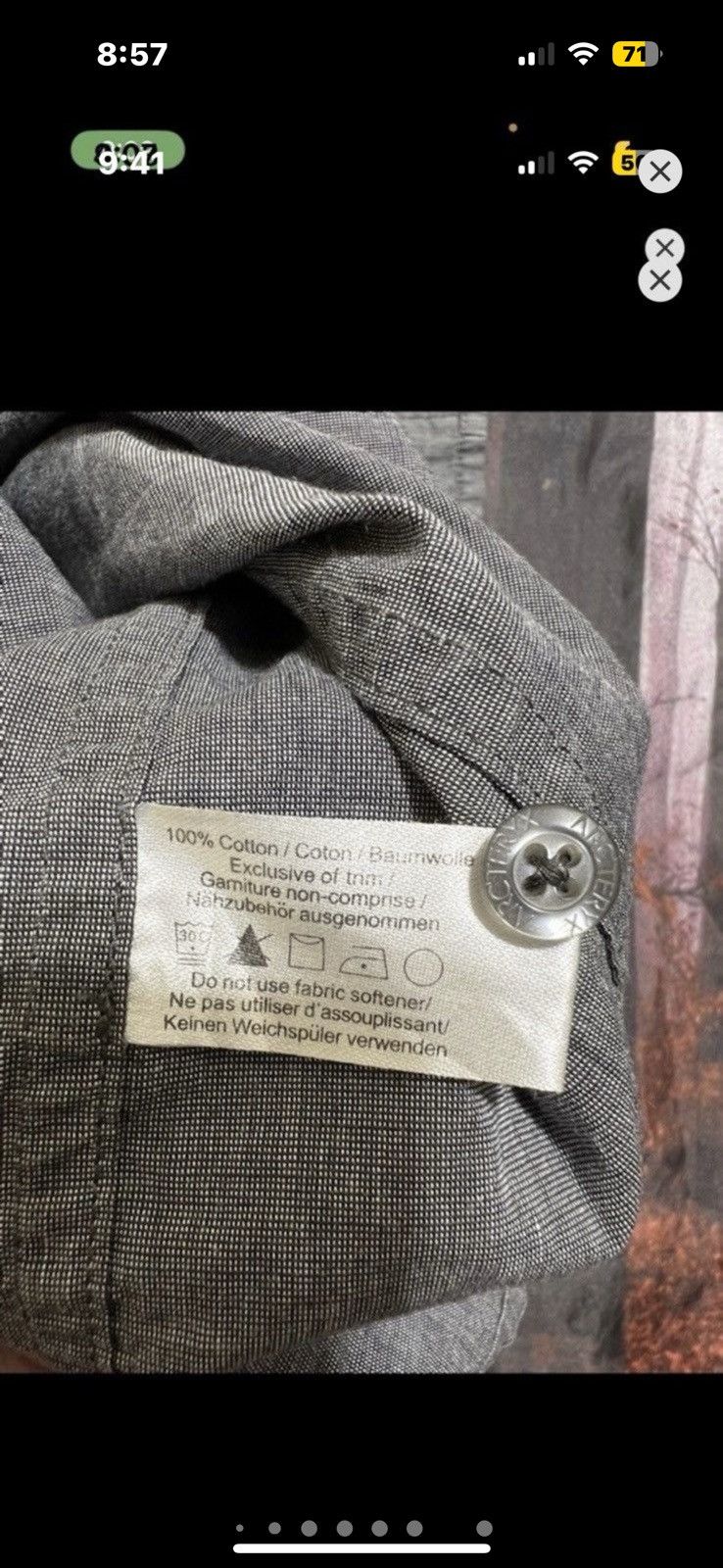 Arc'teryx ***FINAL DROP***RARE 00s ARCTERYX TECHNICAL BUTTON UP L Size US L / EU 52-54 / 3 - 16 Thumbnail