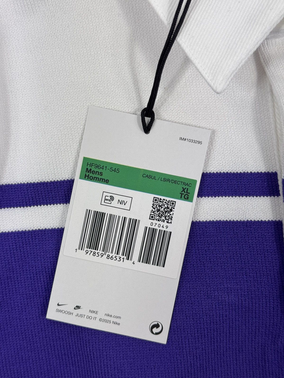 Nike × Supreme LOGO EMBROIDERED LONG SLEEVE POLO Size US XL / EU 56 / 4 - 5 Thumbnail