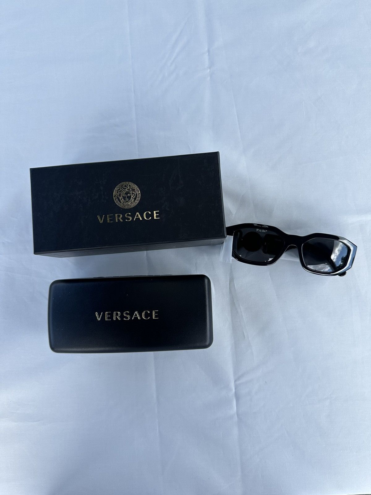 Versace Versace Biggie Sunglasses Black Size ONE SIZE - 3 Thumbnail
