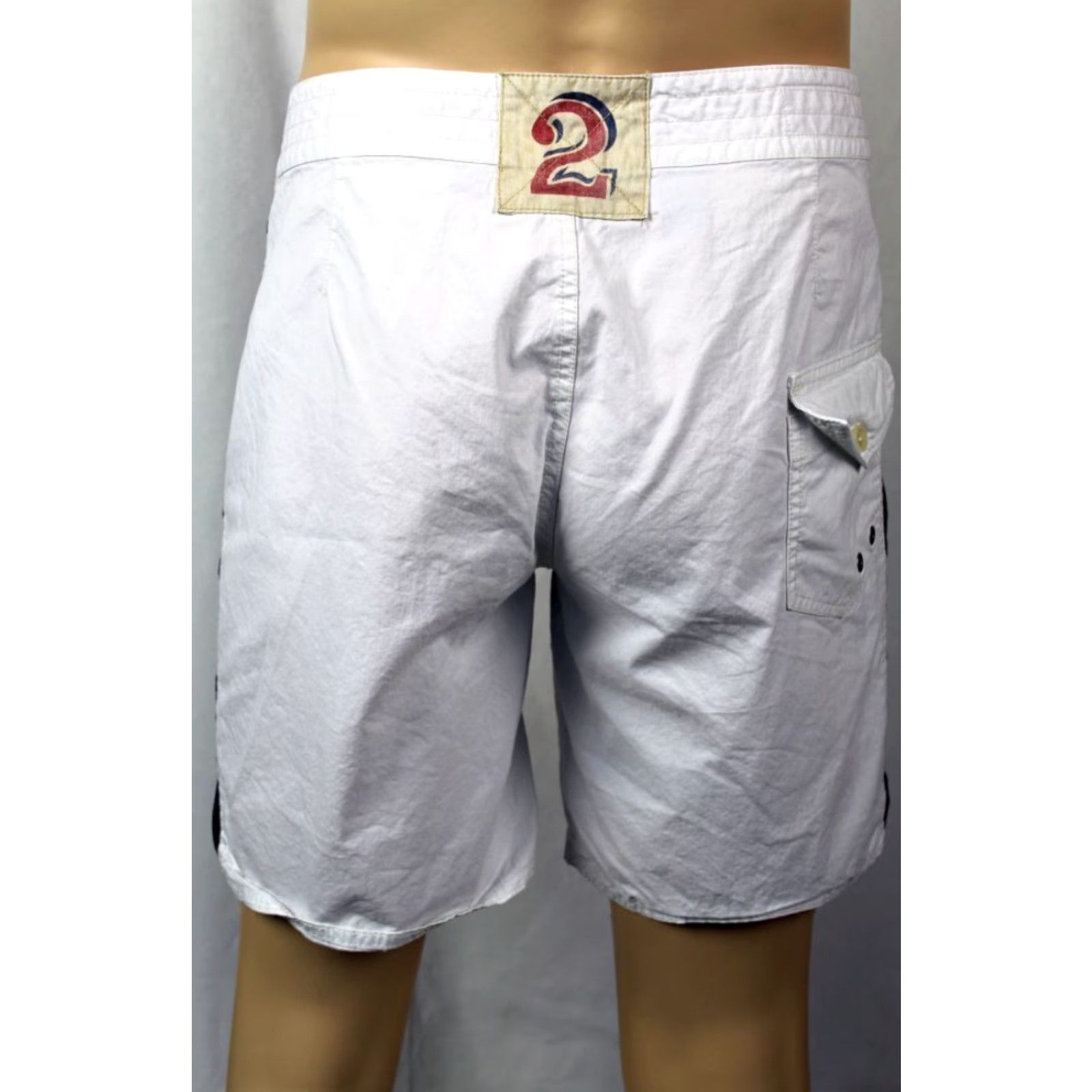 Ralph Lauren Ralph Lauren WHITE NAVY BLUE ROWING CLUB SWIM SHORTS TRUNKS NWT 30 Size US 30 / EU 46 - 4 Thumbnail