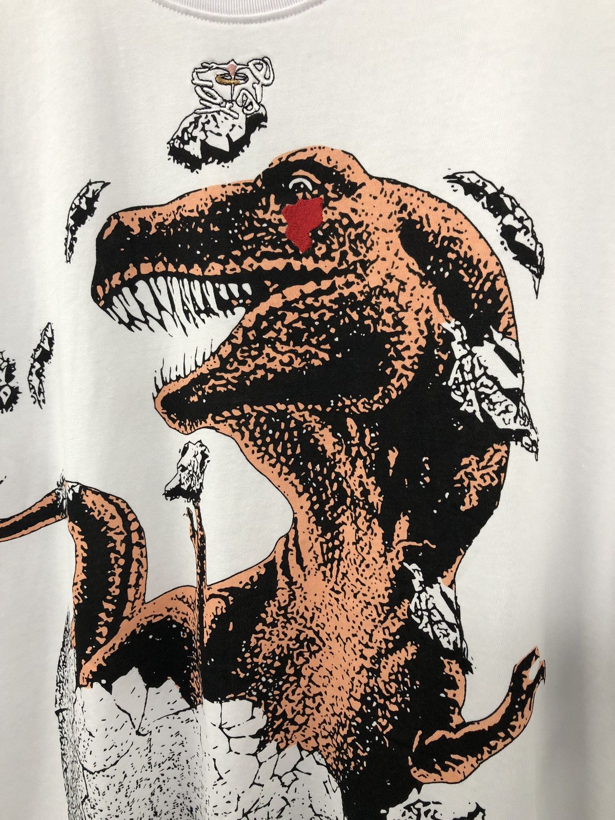 Other Very Rare Clothing Complexcon T-Rex Fit White T-Shirt Large Size US L / EU 52-54 / 3 - 4 Thumbnail