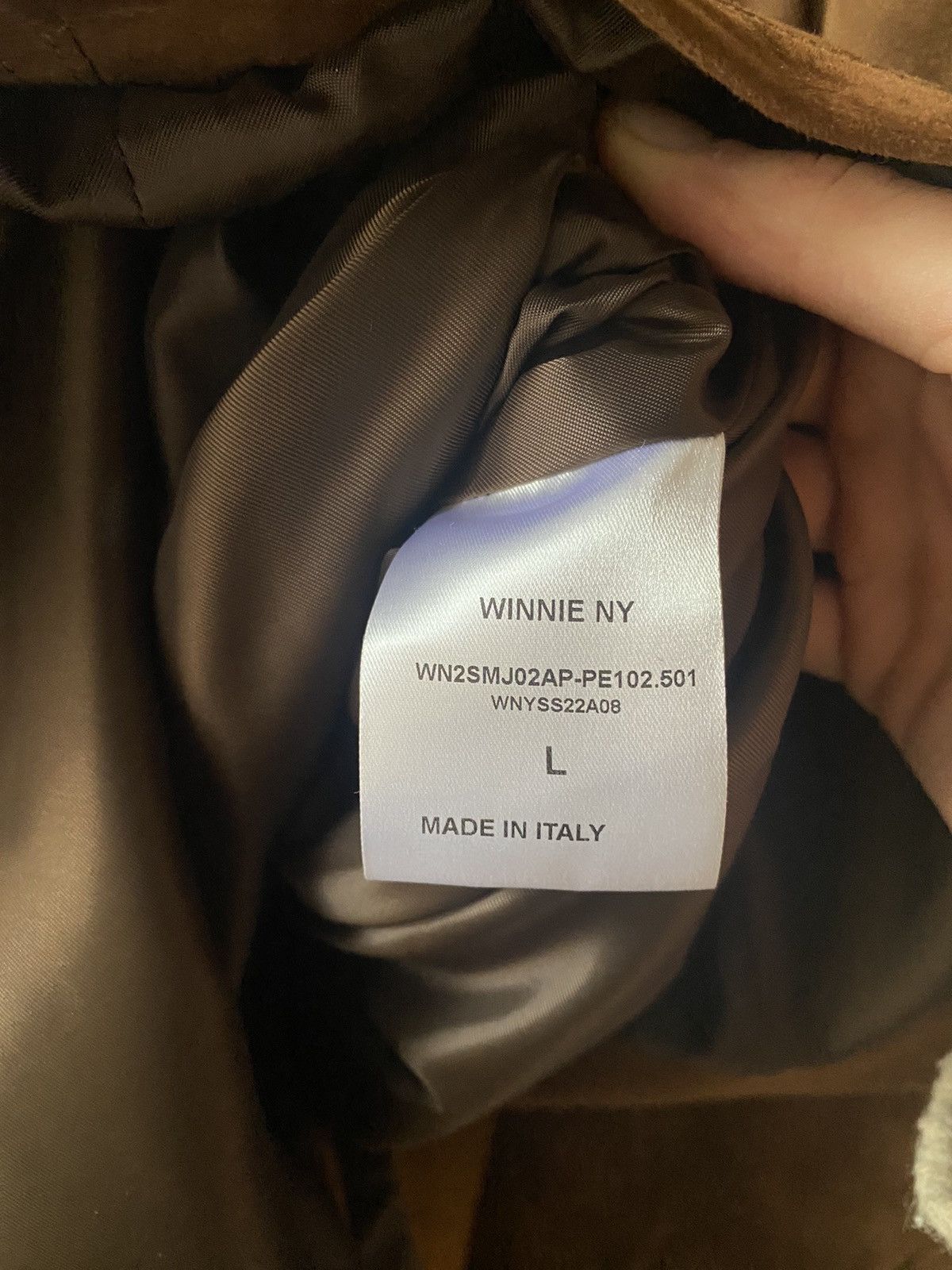 WINNIE Suede shirt jacket Winnie New York Size US L / EU 52-54 / 3 - 8 Thumbnail