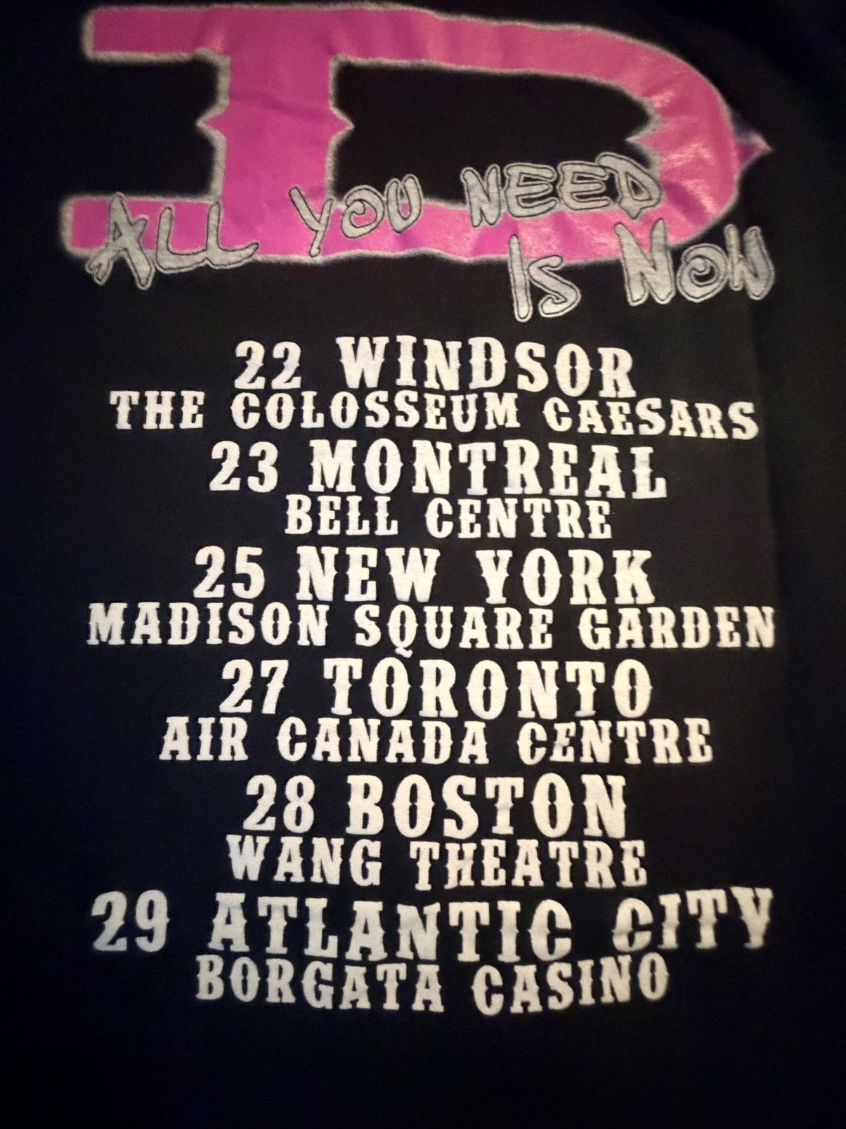 Other Duran Duran concert T from ACC Size US XL / EU 56 / 4 - 2 Thumbnail