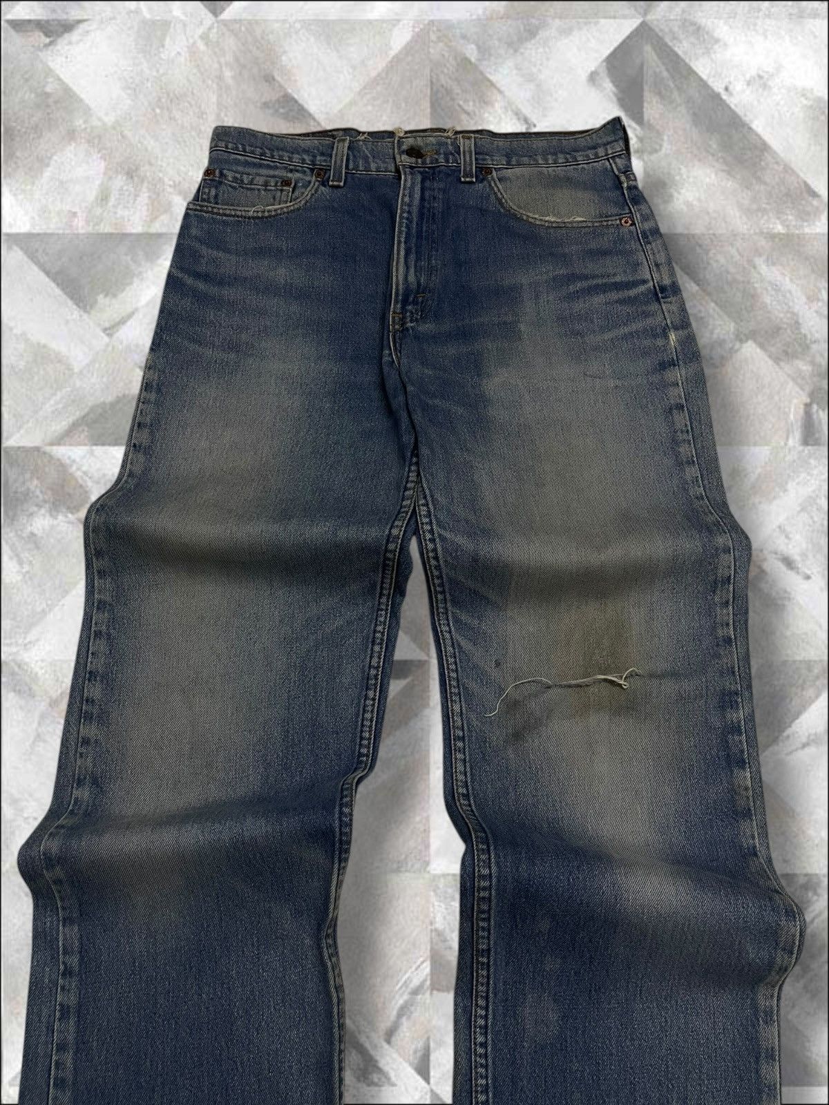 Levi's Vintage Clothing Vintage Og 1990s Designer Levis 510 Distressed Mudwash Denim Size US 30 / EU 46 - 4 Thumbnail