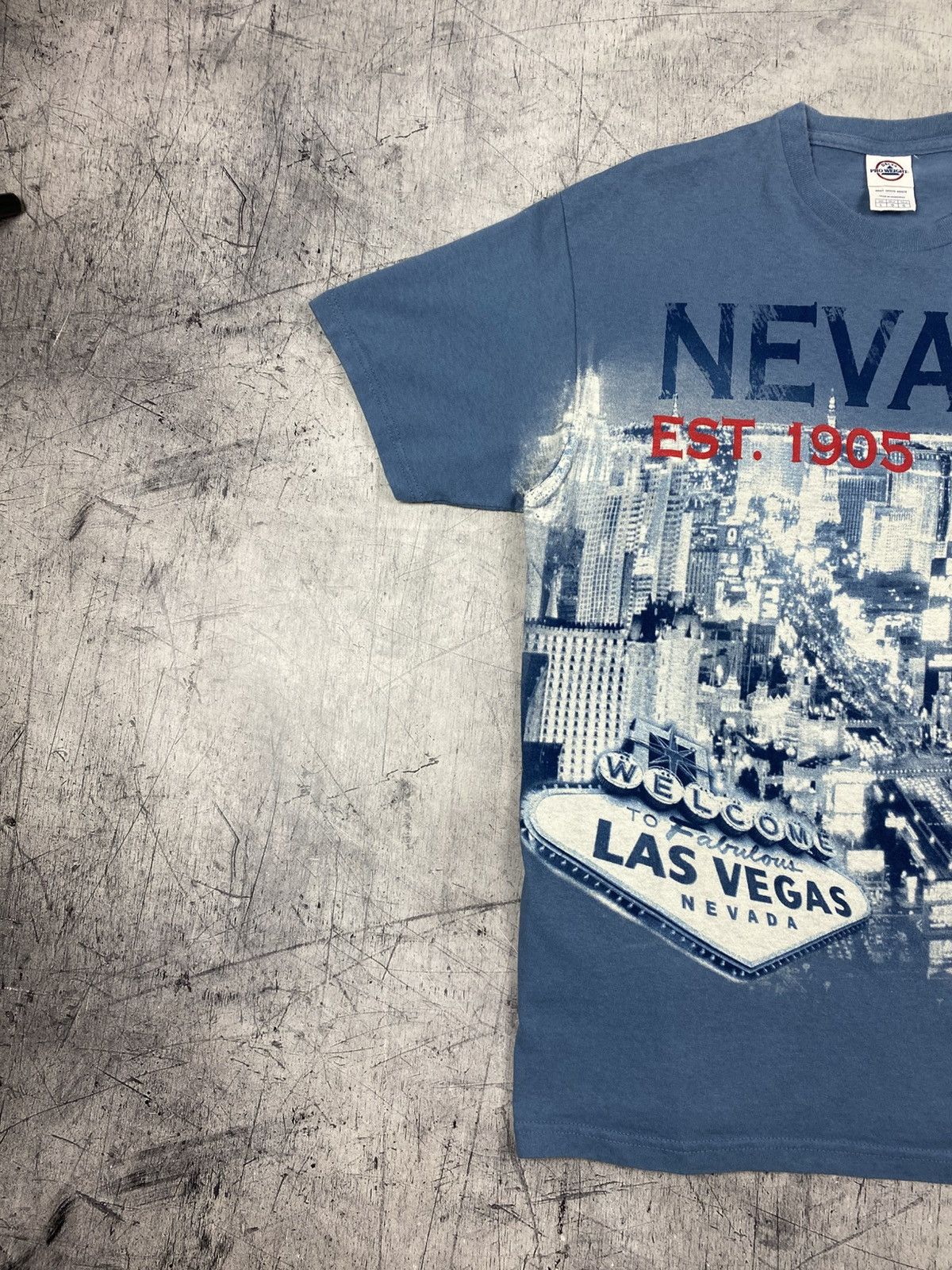 Other Vtg Las Vegas USA Casino Gambling Nevada Skyline Est 1905 Size US L / EU 52-54 / 3 - 3 Thumbnail