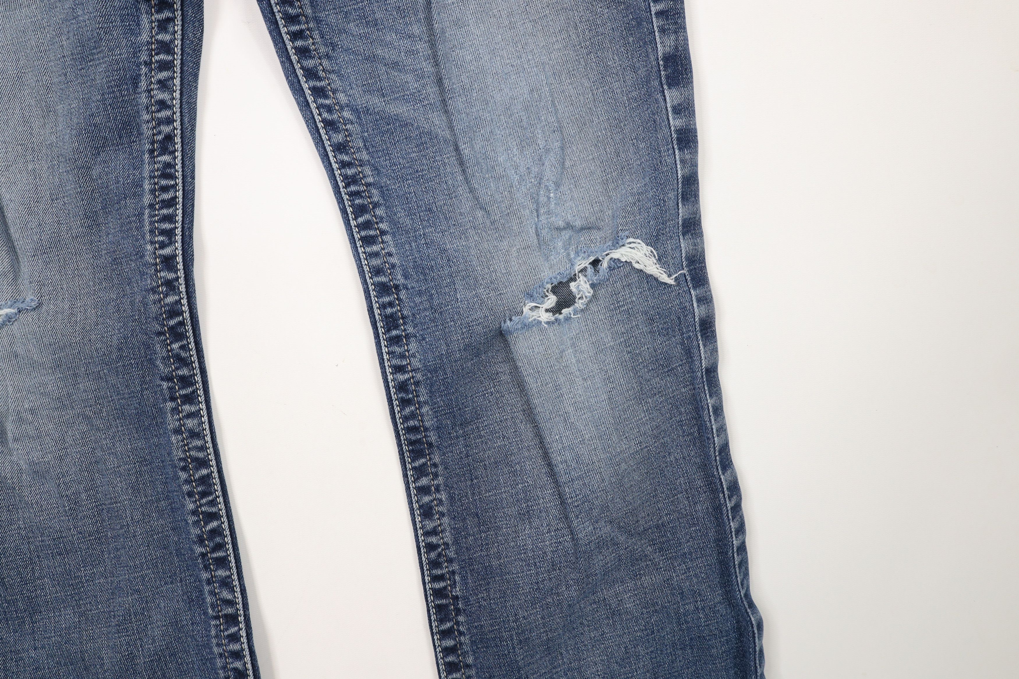 Ariat × Vintage Ariat Thick Stitch Low Rise M4 Bootcut Denim Jeans Blue Size US 33 - 6 Thumbnail