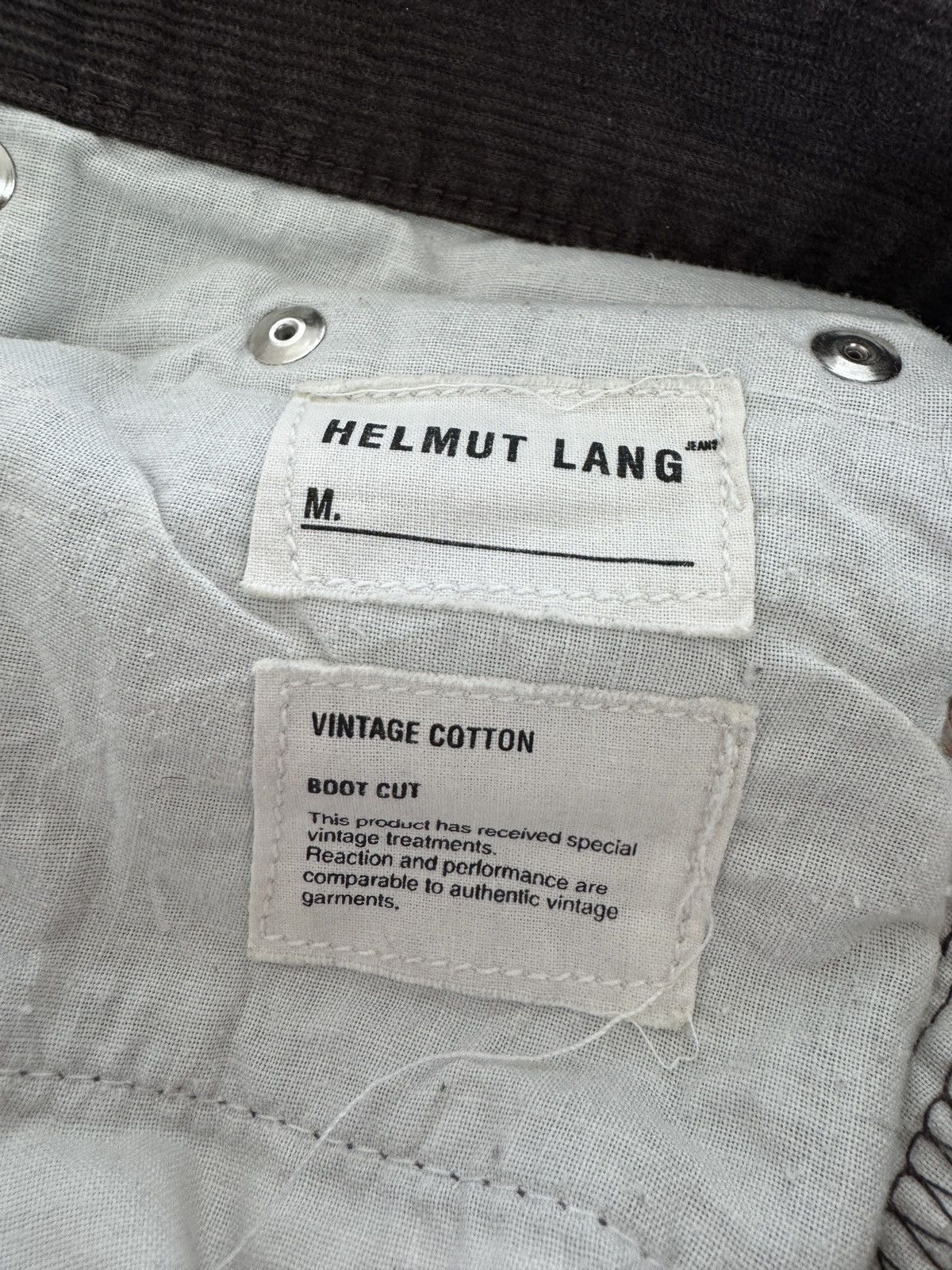 Helmut Lang 2000s Helmut Lang Bootcut Corduroy Jeans Archive Size US 32 / EU 48 - 3 Thumbnail