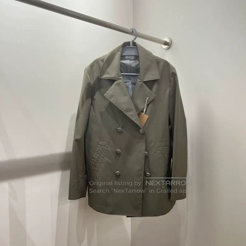 Brunello Cucinelli Brunello Cucinelli Double-breasted trench coat Size M / US 6-8 / IT 42-44 - 1 Thumbnail