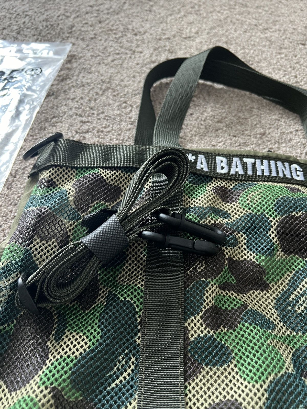 Bape ABC Camo Tote Bag Size ONE SIZE - 4 Thumbnail