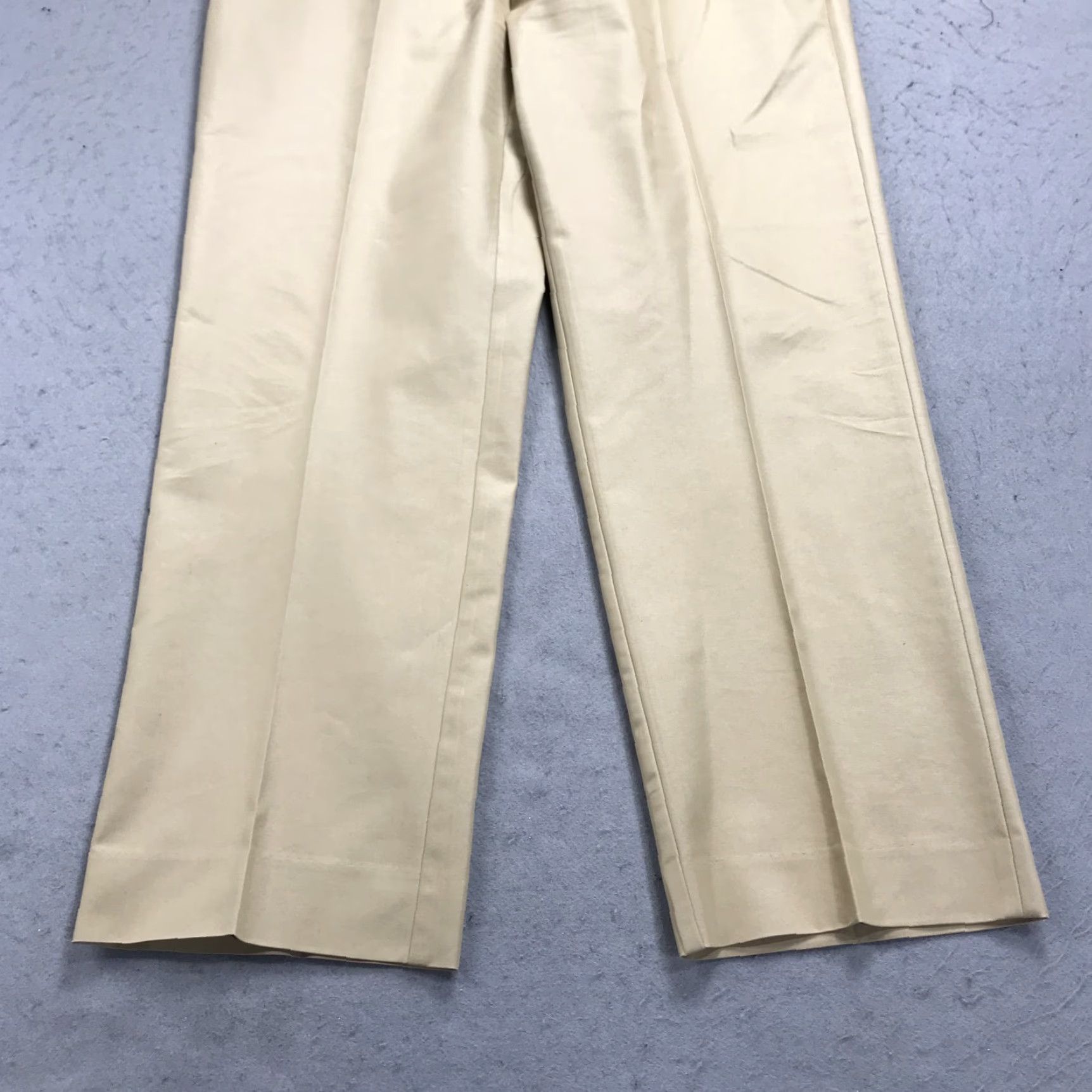 Peter Millar Peter Millar Pants Mens 40 Khaki Flat Front Dress Chino Tencel Classic Fit Size US 40 / EU 56 - 3 Thumbnail