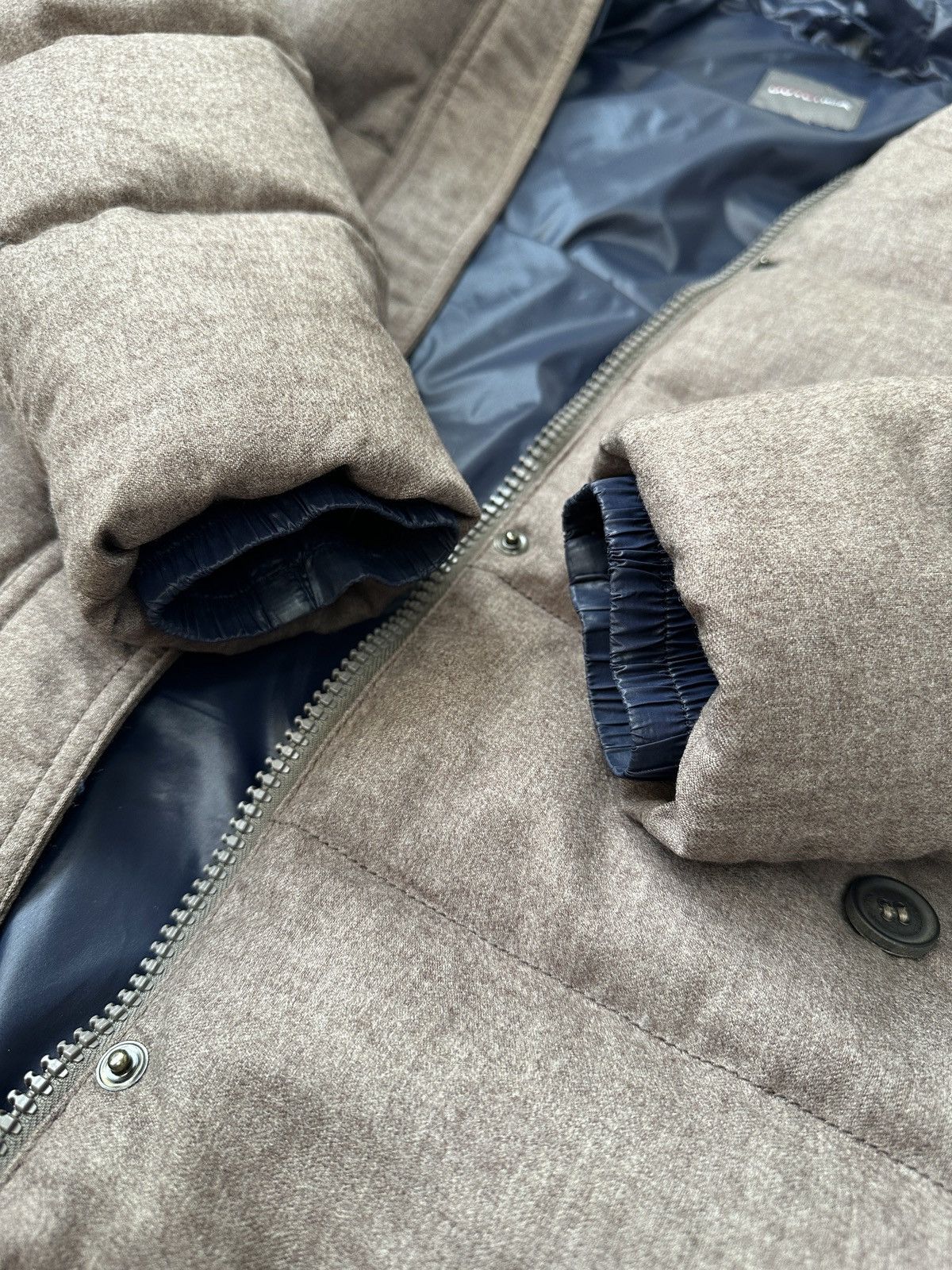 Duvetica DUVETICA Wool Cashmere Goose Down Parka Coat Jacket Women’s Size L / US 10 / IT 46 - 12 Thumbnail