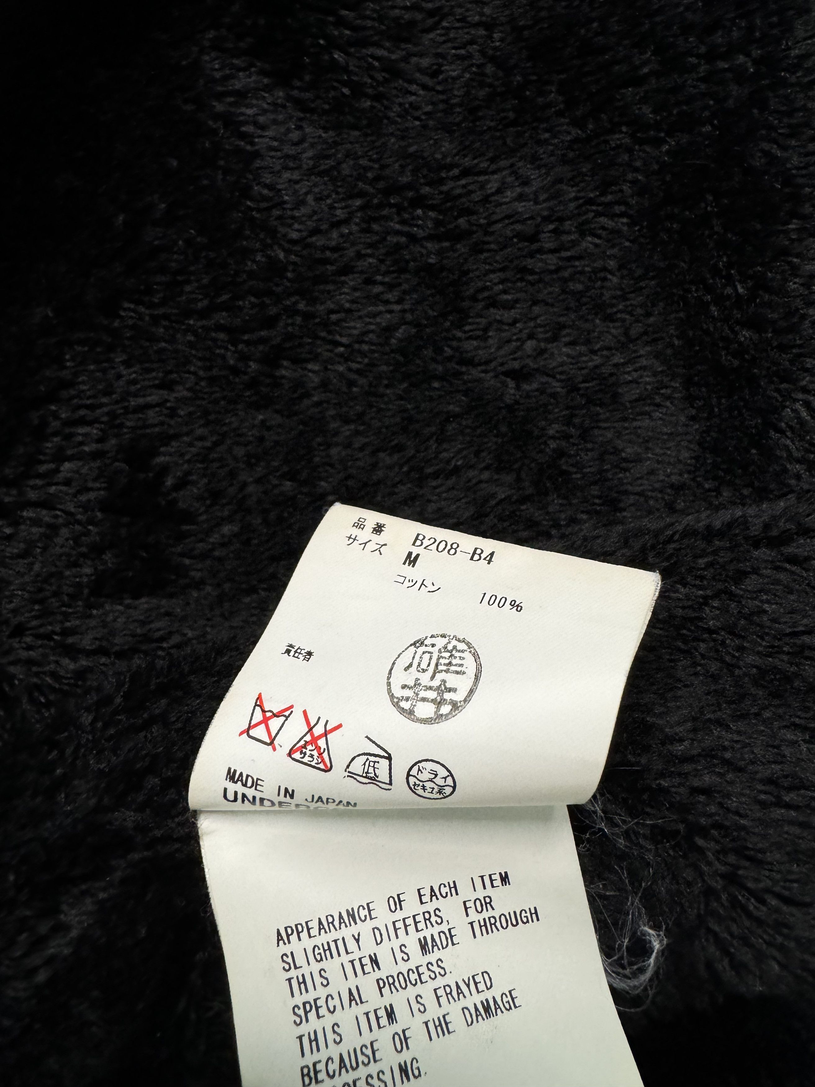 Undercover AW05 "Arts & Crafts" Fur-Lined Distressed Military Jacket Size US M / EU 48-50 / 2 - 15 Thumbnail