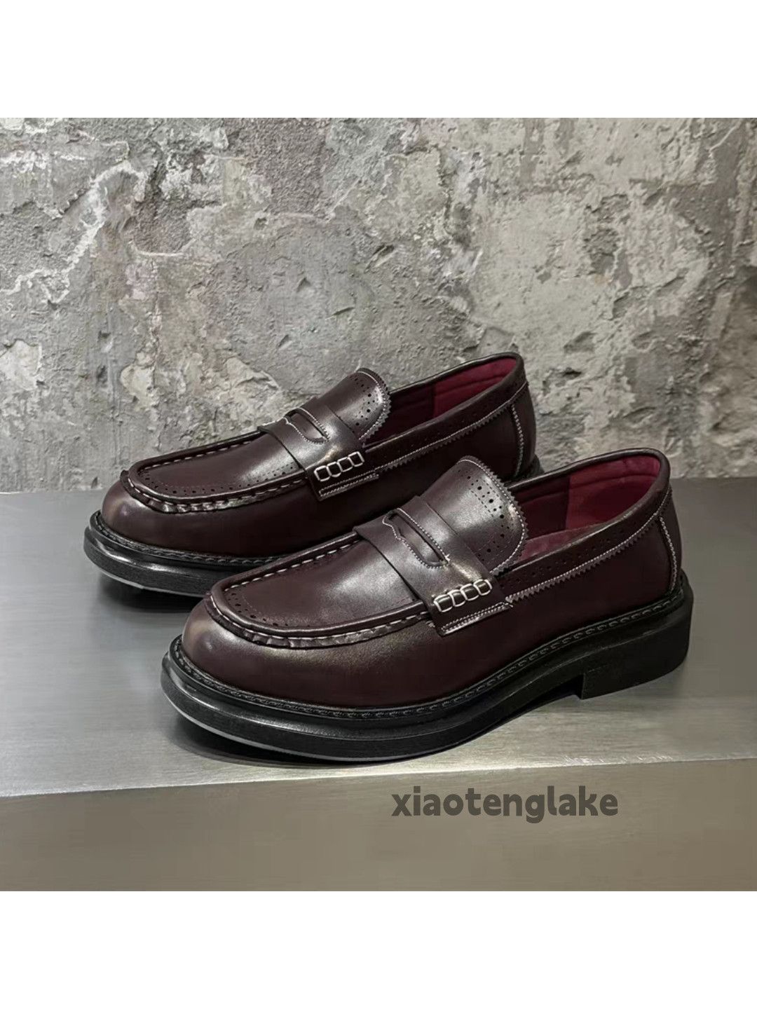 Vintage Unisex outdoor utility slip on loafer thick sole shoes boots Size US 10 / EU 43 - 1 Thumbnail
