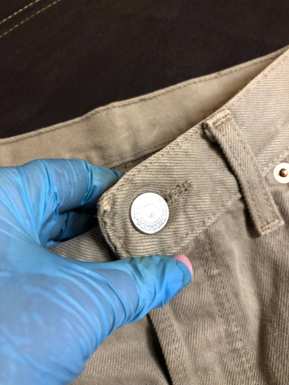 Levi's Levi's 501 Beige Jeans Button Fly Straight jeans Size US 30 / EU 46 - 13 Thumbnail
