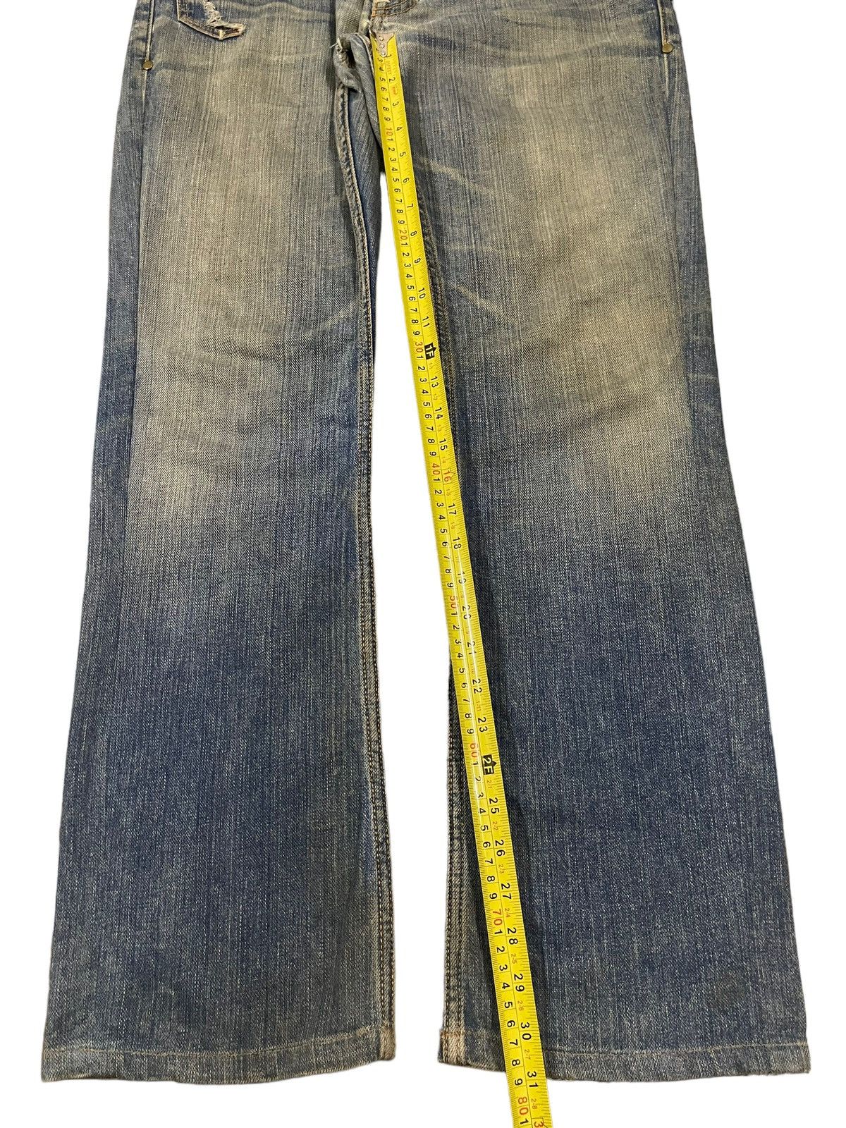 Jimmy Taverniti Vintage Italian Designer Taverniti Blue Wash Loose Jeans Size US 33 - 13 Thumbnail