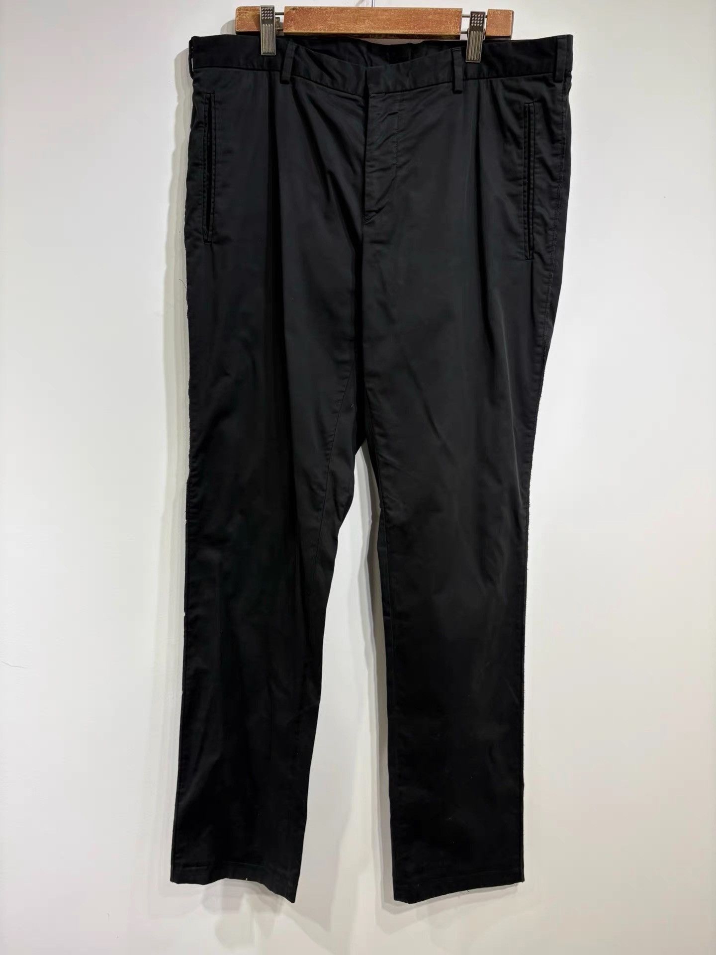 Prada PRADA Men's Black Casual Pants K29 Size US 30 / EU 46 - 1 Thumbnail